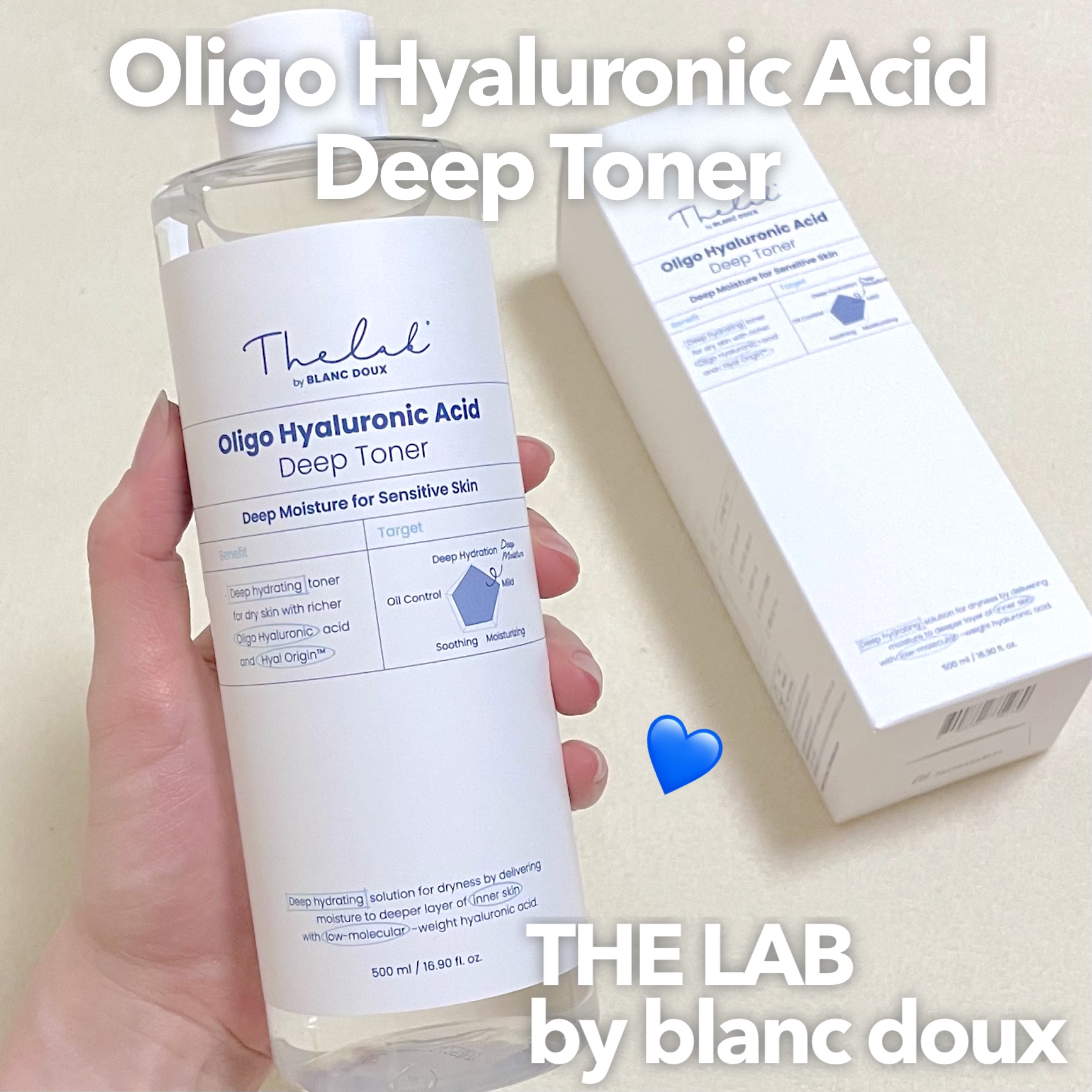 オリゴヒアルロン酸ディープトナー/THE LAB by blanc doux(ザラボバイブランドゥ)/化粧水を使ったクチコミ（1枚目）