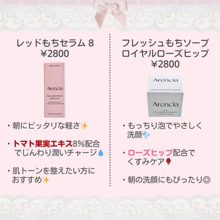 アレンシアフレッシュもちソープ「ロイヤルローズヒップ」/アレンシア/その他洗顔料を使ったクチコミ(3枚目)