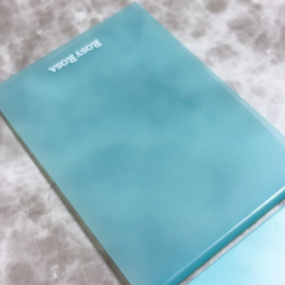 リアルックミラー 通常サイズ アリスブルー(限定)/ロージーローザ/その他化粧小物を使ったクチコミ（2枚目）