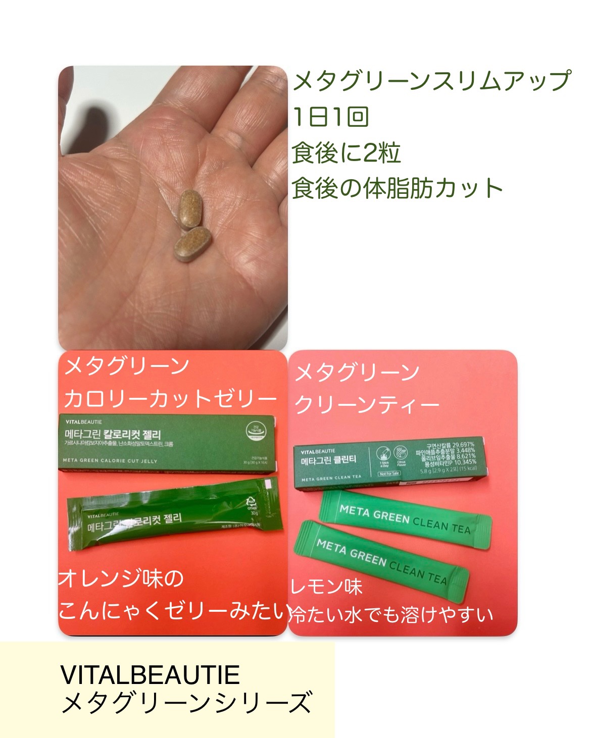 メタグリーン酵素/VITALBEAUTIE/酵素ドリンクを使ったクチコミ（2枚目）