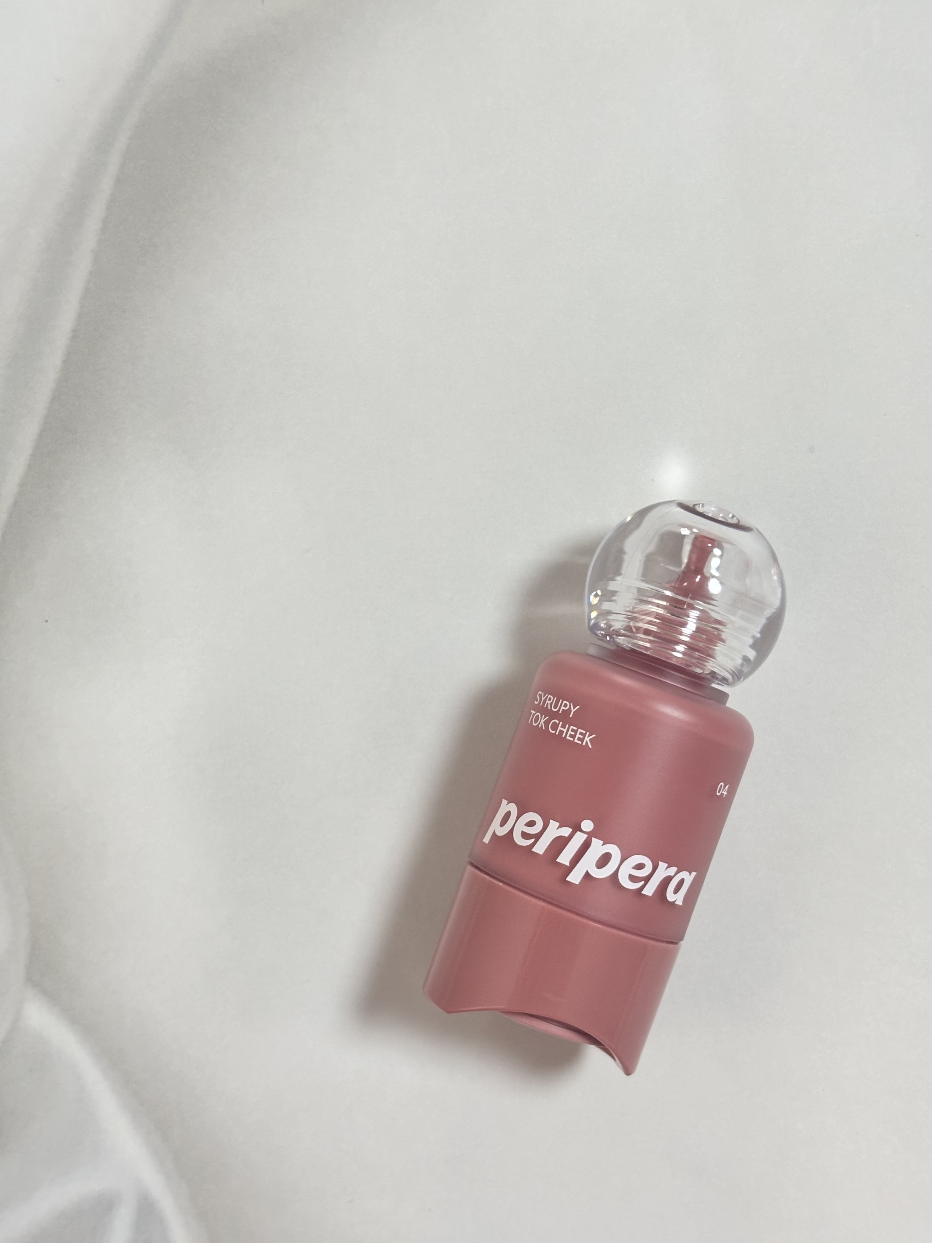 ペリペラ シロッピー トック チーク/PERIPERA/リキッドチークを使ったクチコミ（1枚目）