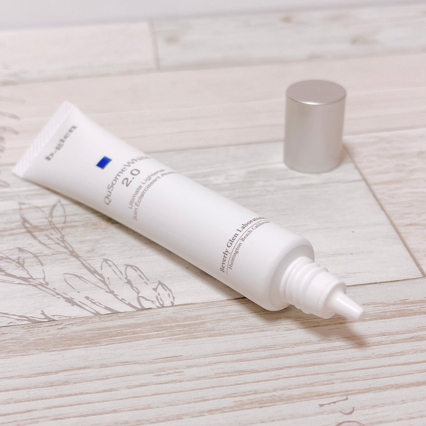 QuSomeホワイト2.0/b.glen/美容液を使ったクチコミ(2枚目)