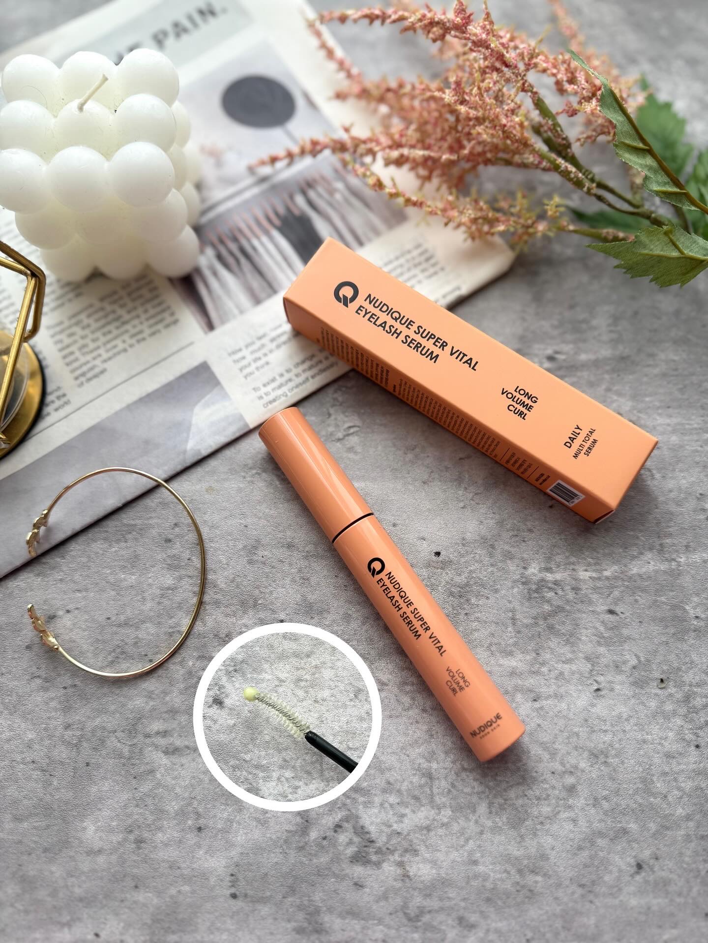 スーパーバイタルアイラッシュセラム/NUDIQUE/まつげ美容液を使ったクチコミ（1枚目）