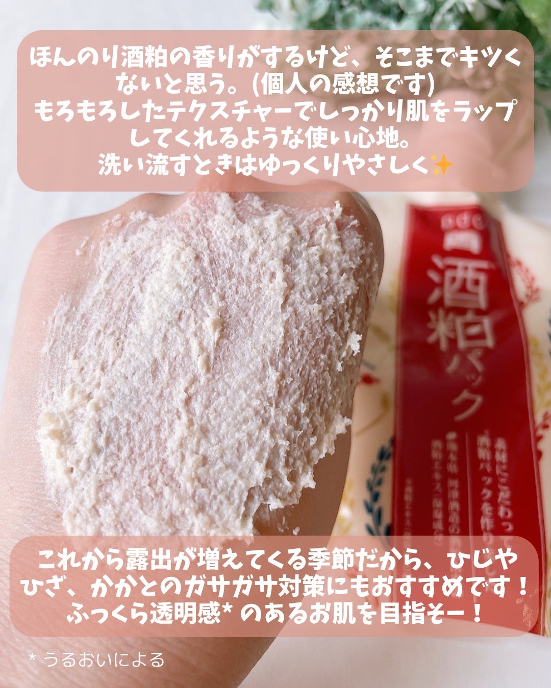 ワフードメイド 酒粕パック/pdc/洗い流すパック・マスクを使ったクチコミ(4枚目)