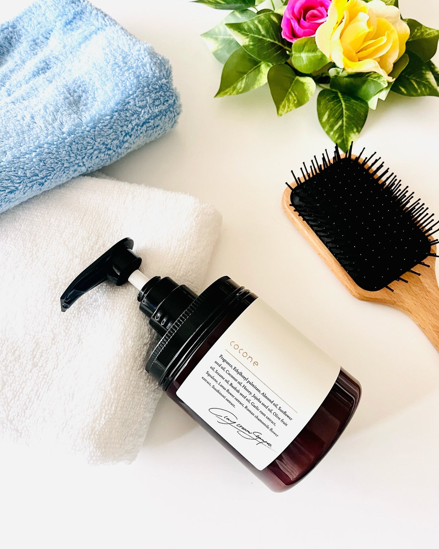 クレイクリームシャンプー(モイスト)/cocone/市販シャンプーを使ったクチコミ(1枚目)