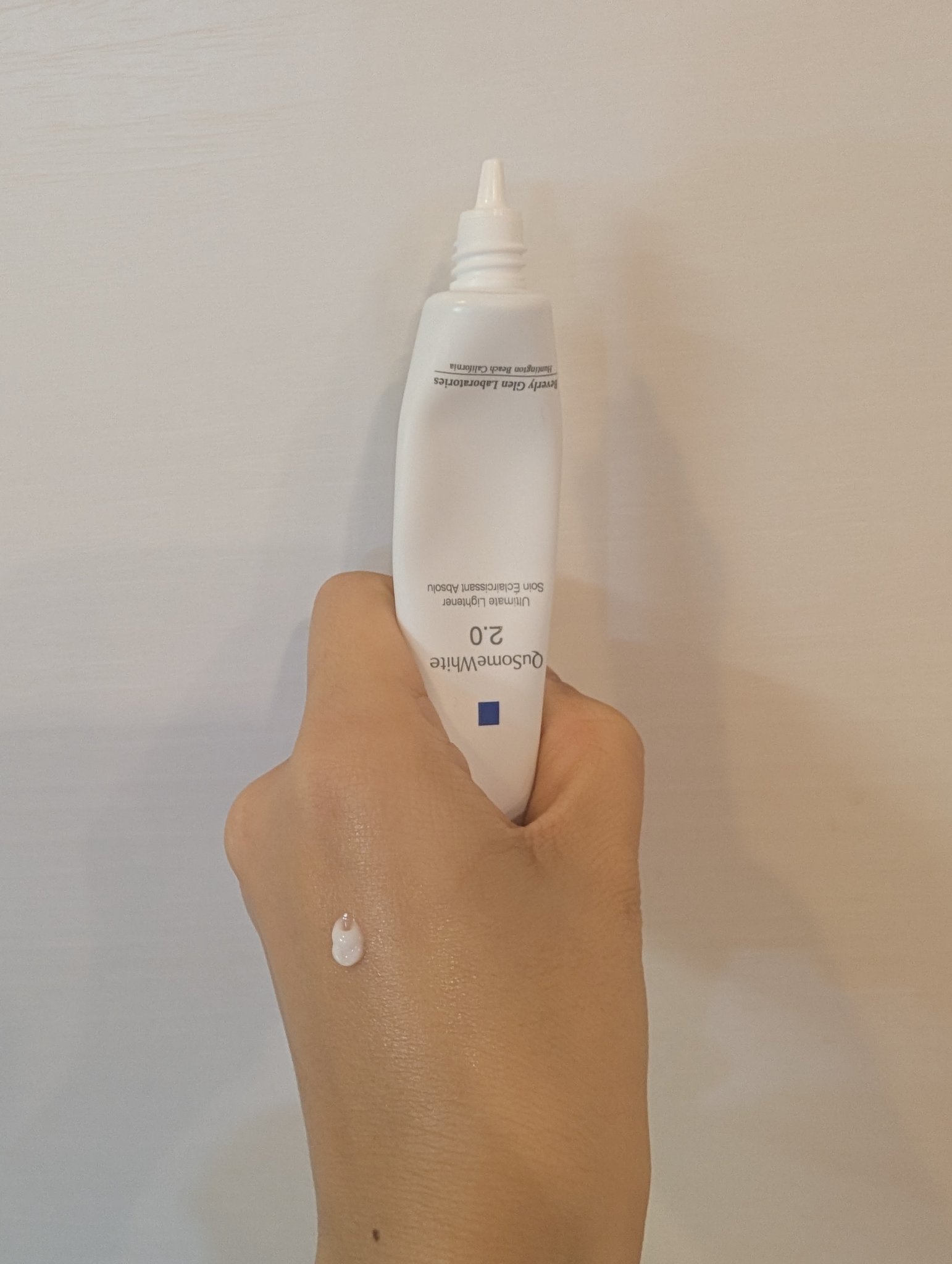 QuSomeホワイト2.0/b.glen/美容液を使ったクチコミ（2枚目）