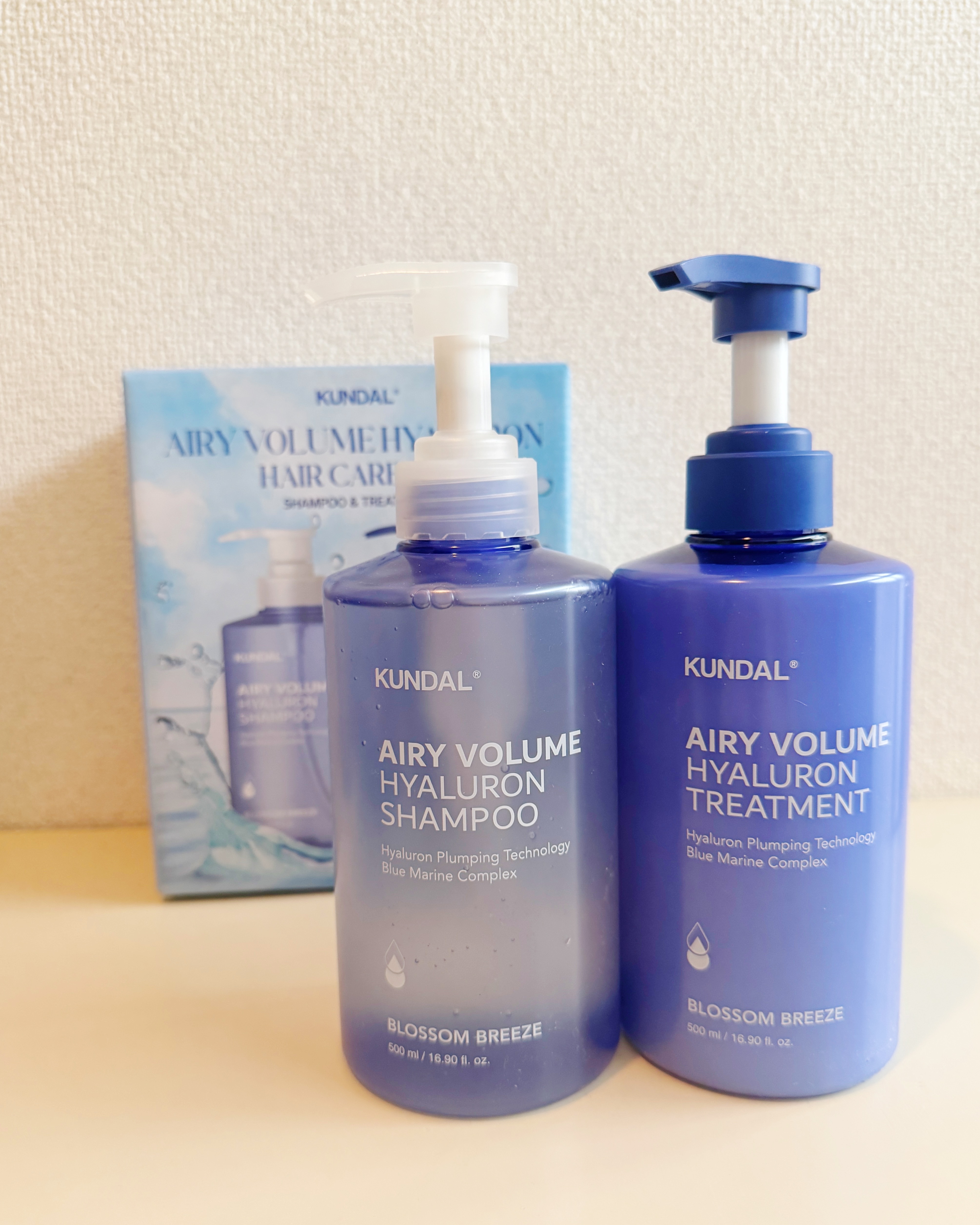 クンダル  エアリーボリュームヒアルロンシャンプー/トリートメント/KUNDAL/市販シャンプーを使ったクチコミ（1枚目）