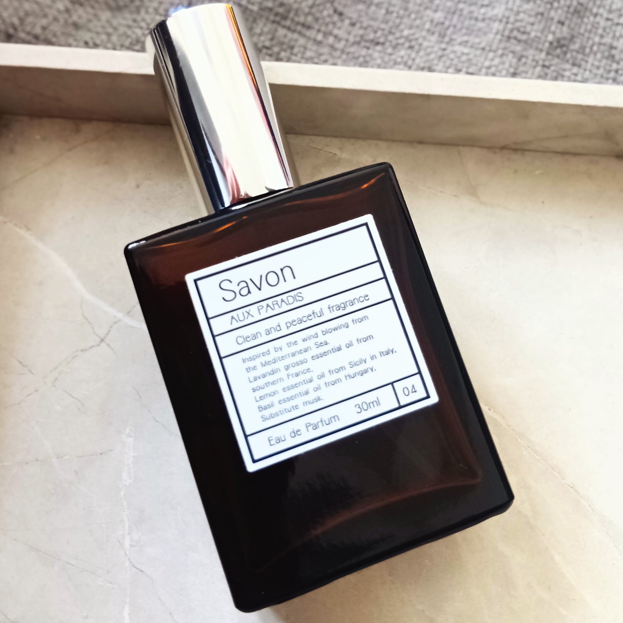 オードパルファム　#04 Savon 〔サボン〕/AUX PARADIS/香水(レディース)を使ったクチコミ（1枚目）