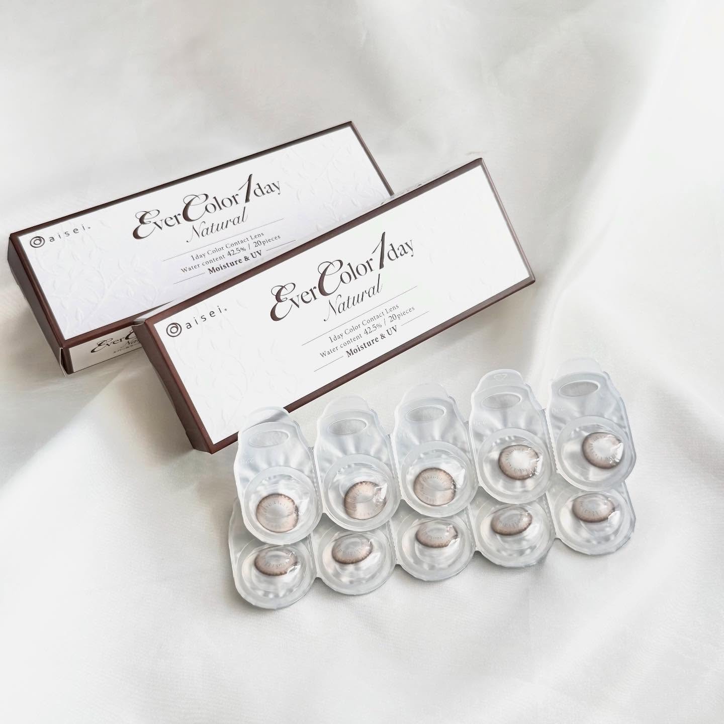 エバーカラーワンデー ナチュラル/エバーカラー/ワンデー（１DAY）カラコンを使ったクチコミ（1枚目）