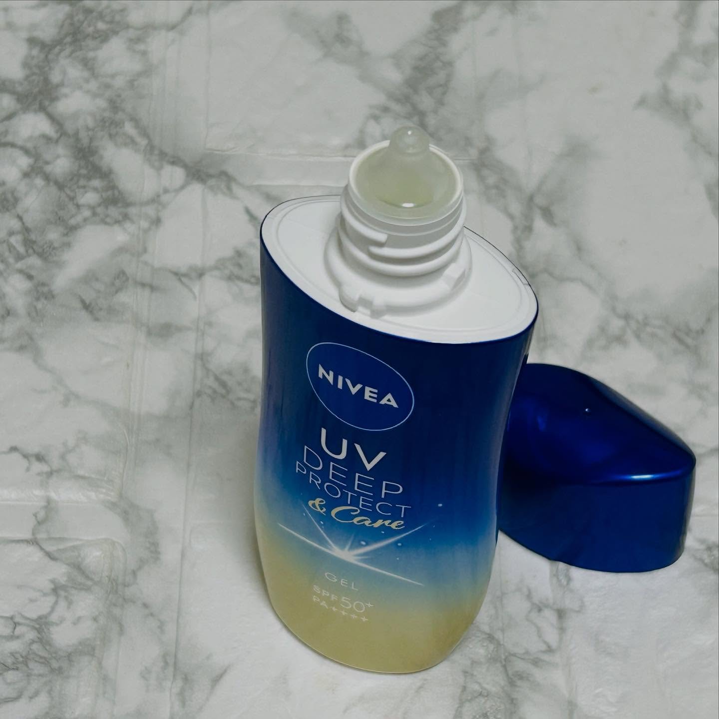 ニベアUV ディープ プロテクト＆ケア ジェル/ニベア/日焼け止めジェルを使ったクチコミ（2枚目）