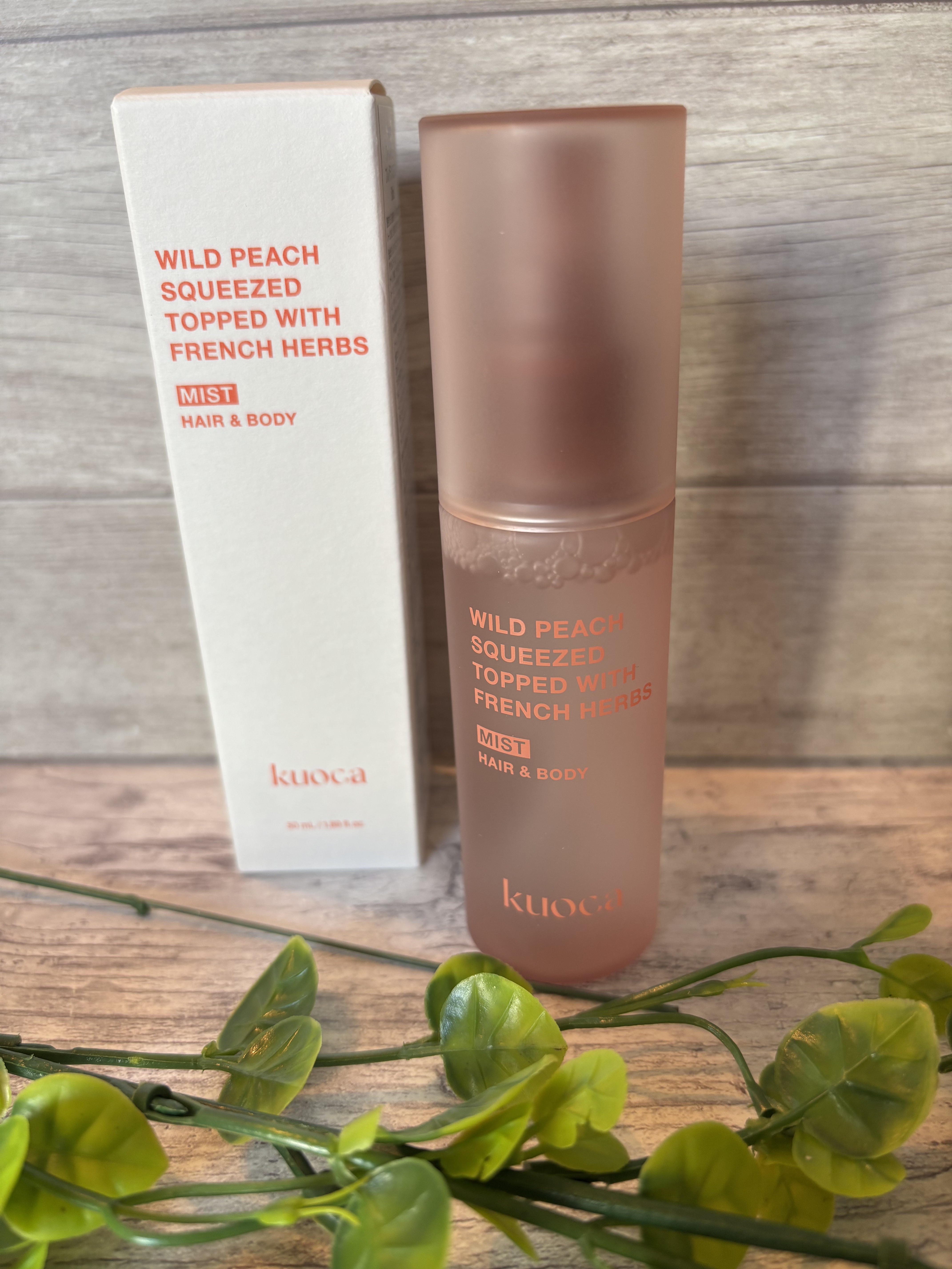 フレグランスミスト - WILD PEACH/KUOCA/ミスト状化粧水を使ったクチコミ（1枚目）