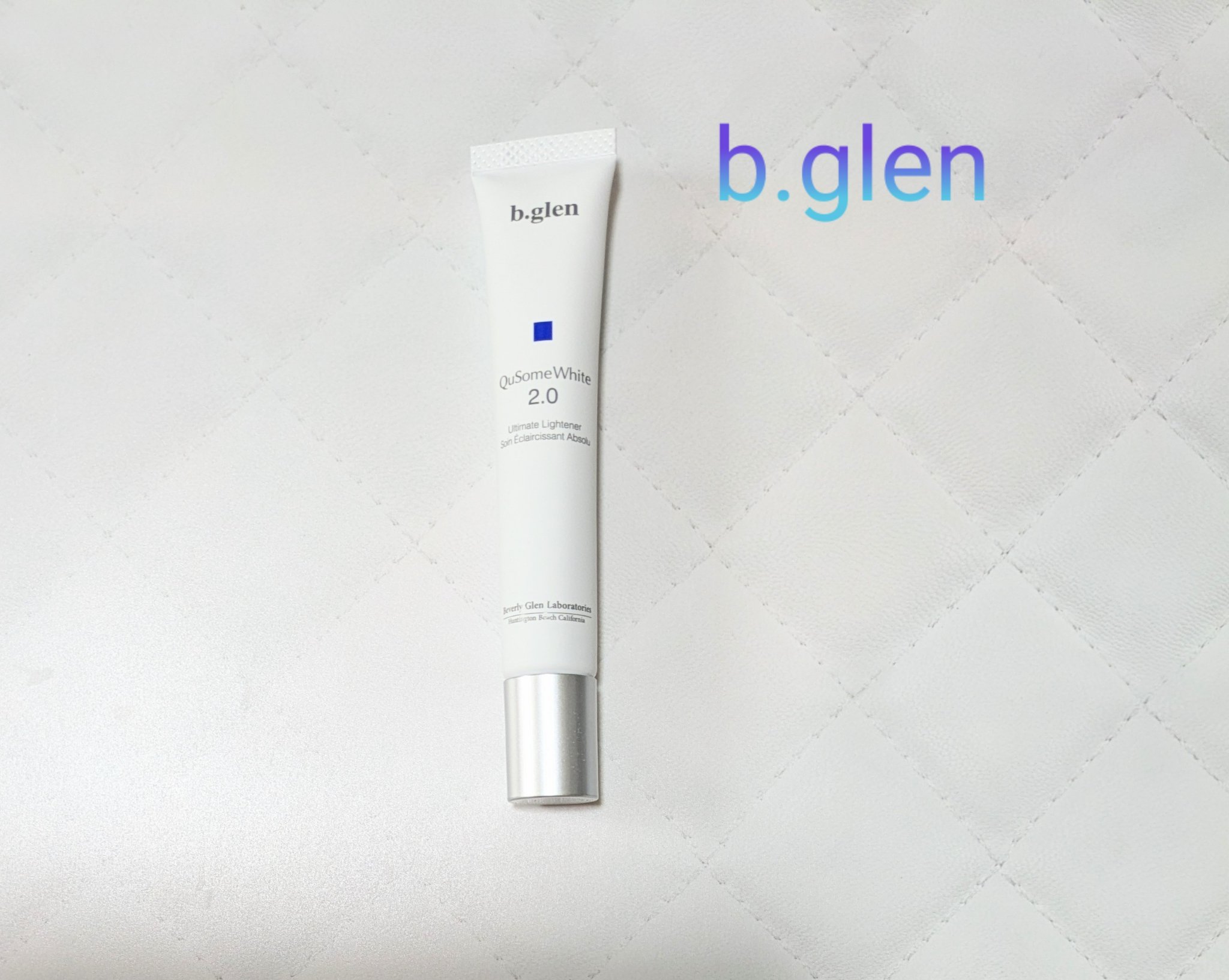 QuSomeホワイト2.0/b.glen/美容液を使ったクチコミ（1枚目）