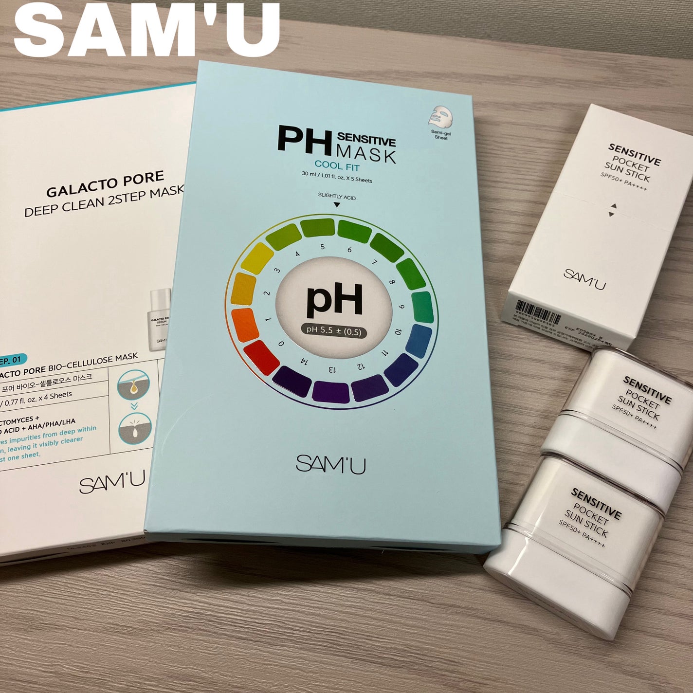 サミュ ガラクトポア ディープクリーン 2ステップマスク/SAM'U/シートマスク・パックを使ったクチコミ(1枚目)