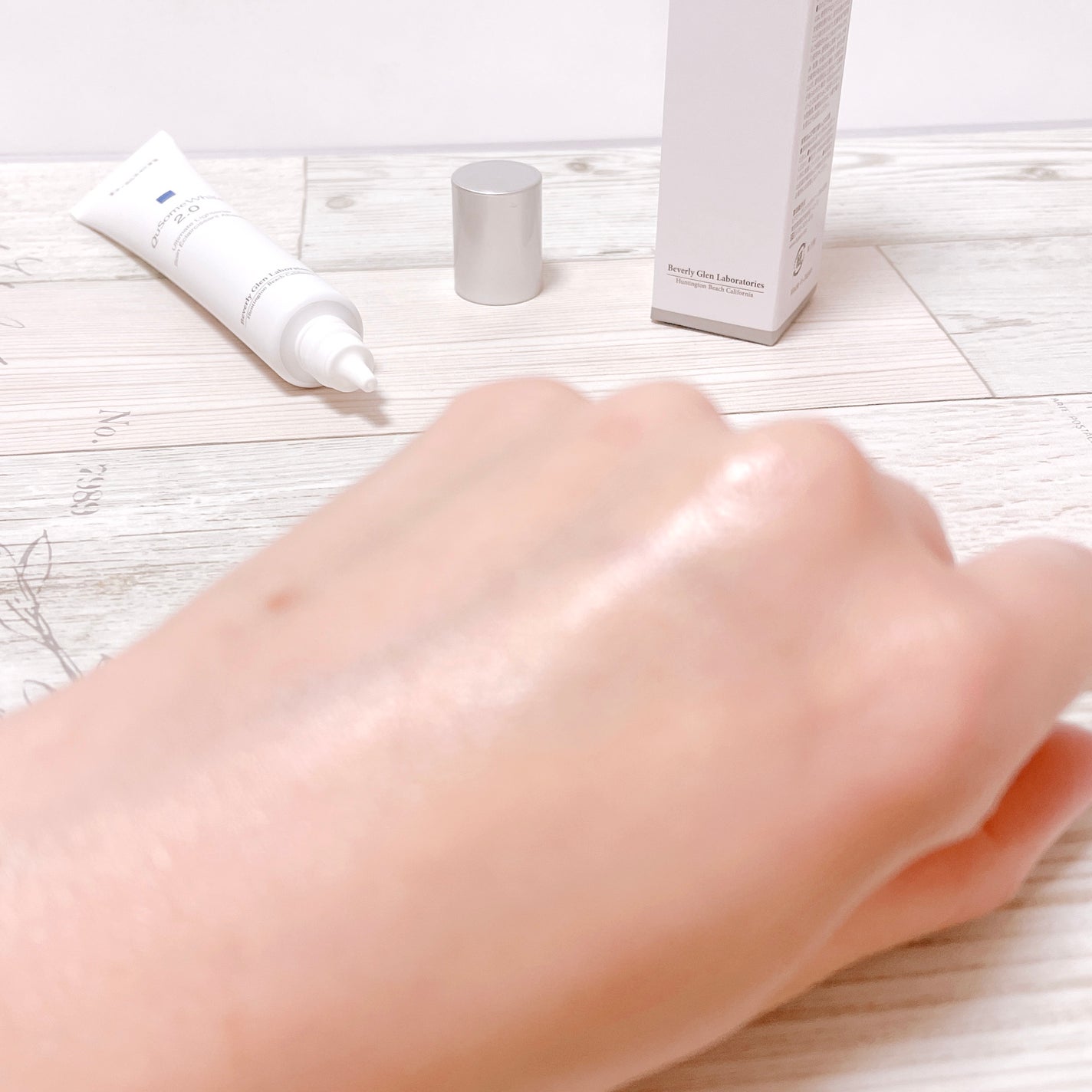 QuSomeホワイト2.0/b.glen/美容液を使ったクチコミ(5枚目)