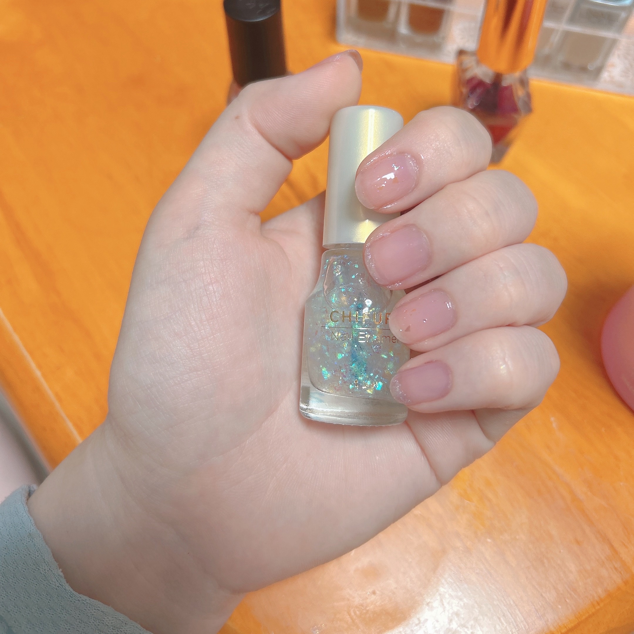 ネイルホリック PK817/ネイルホリック/マニキュアを使ったクチコミ（1枚目）