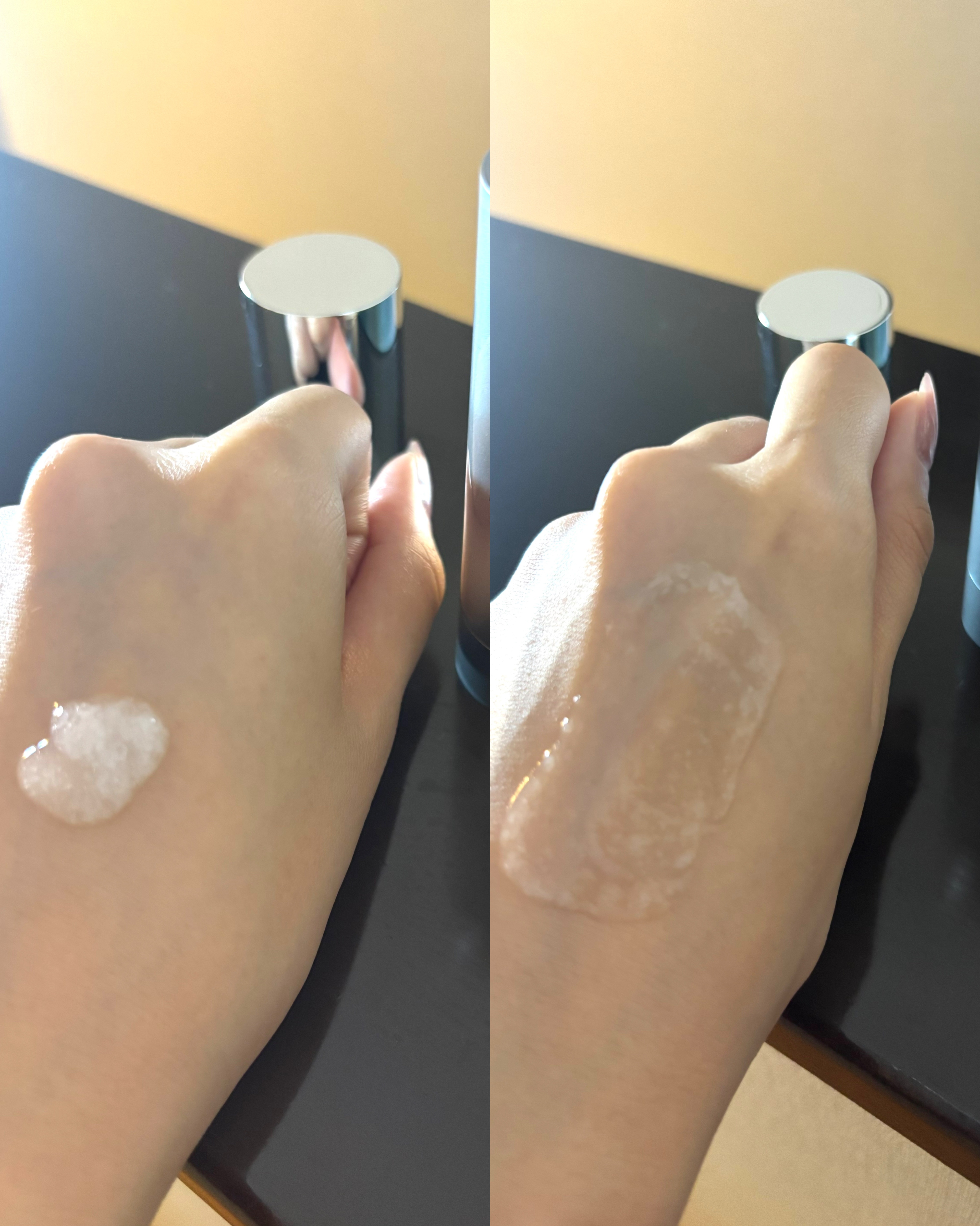 REJURAN ウォーターカプセルUV日焼け止めセラム SPF50+ PA+++ 40ml/REJURAN COSMETICS/日焼け止め・UVケアを使ったクチコミ（2枚目）