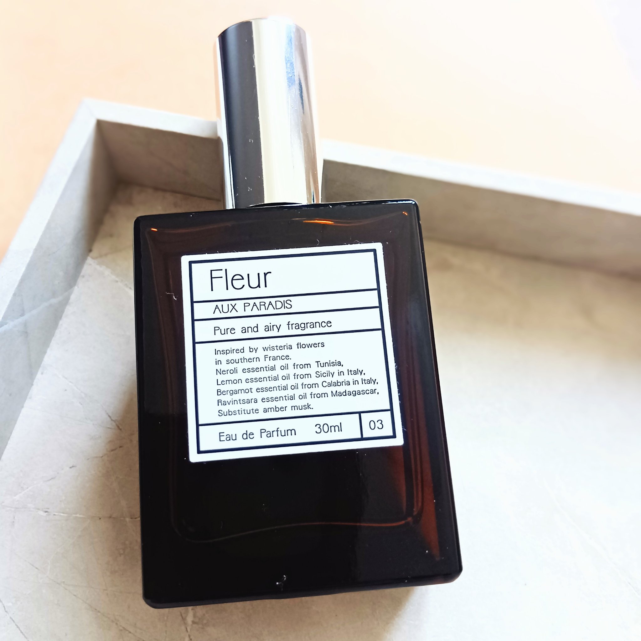 オードパルファム　#03 Fleur〔フルール〕 30ml/AUX PARADIS/香水(レディース)を使ったクチコミ（1枚目）