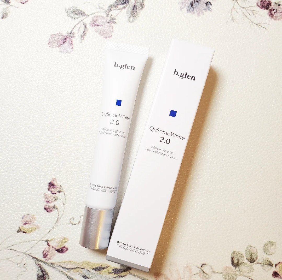 QuSomeホワイト2.0/b.glen/美容液を使ったクチコミ（1枚目）