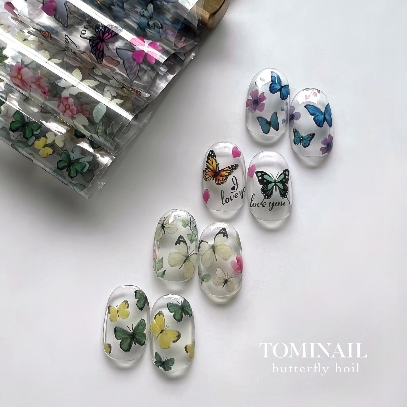 naomi on LIPS 「@tominail.japan5月12日•butterfly..」(1枚目)