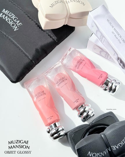 オブジェ グロッシー/MUZIGAE MANSION/リップグロスを使ったクチコミ(3枚目)