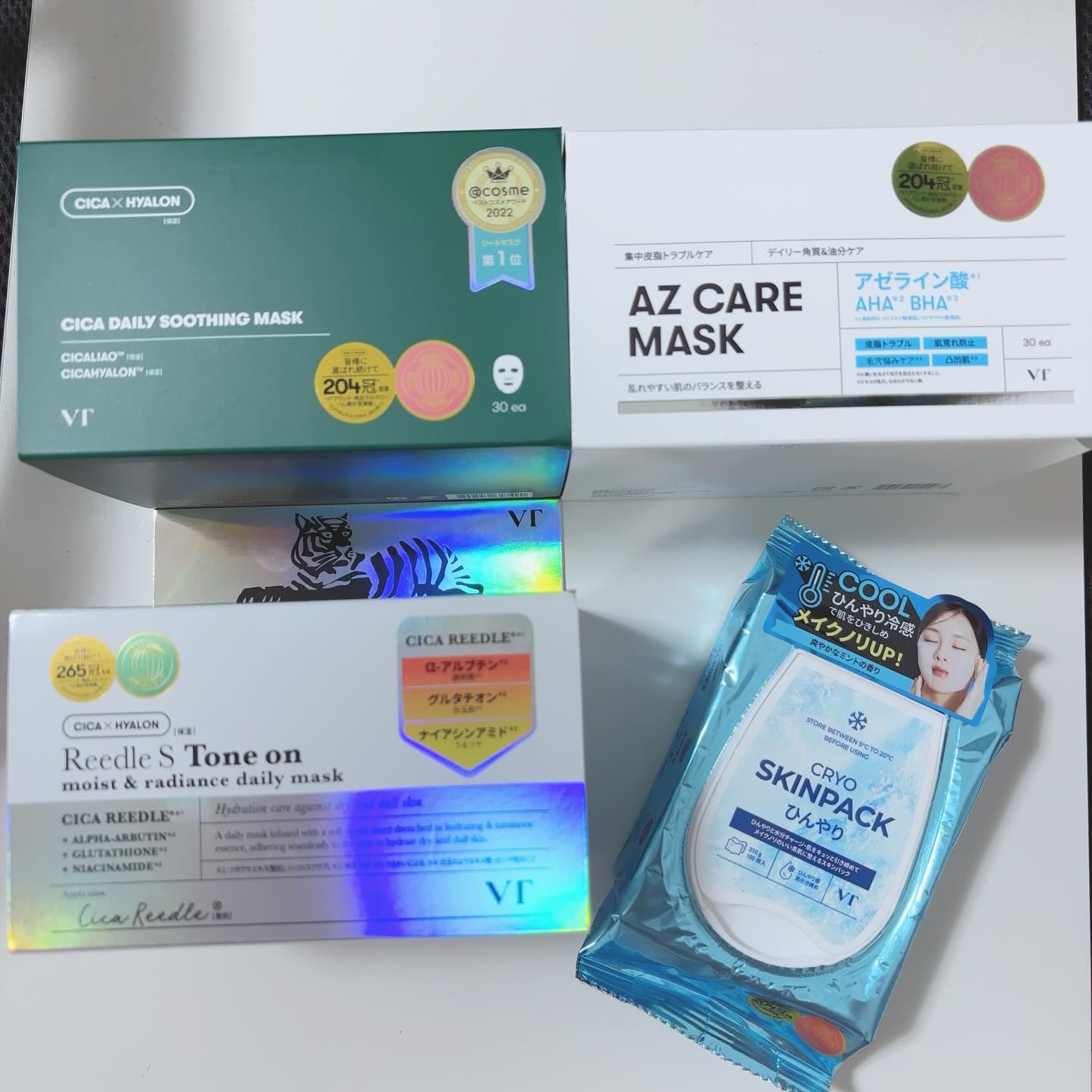 CICA デイリースージングマスク/VT/シートマスク・パックを使ったクチコミ（1枚目）