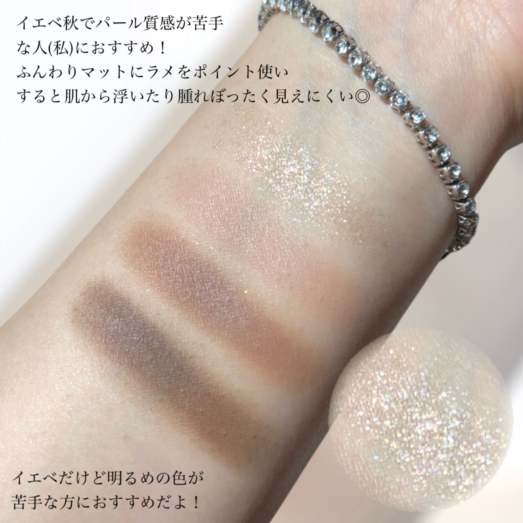 デイリーベーシックパレット/ネイチャーリパブリック/アイシャドウパレットを使ったクチコミ（3枚目）