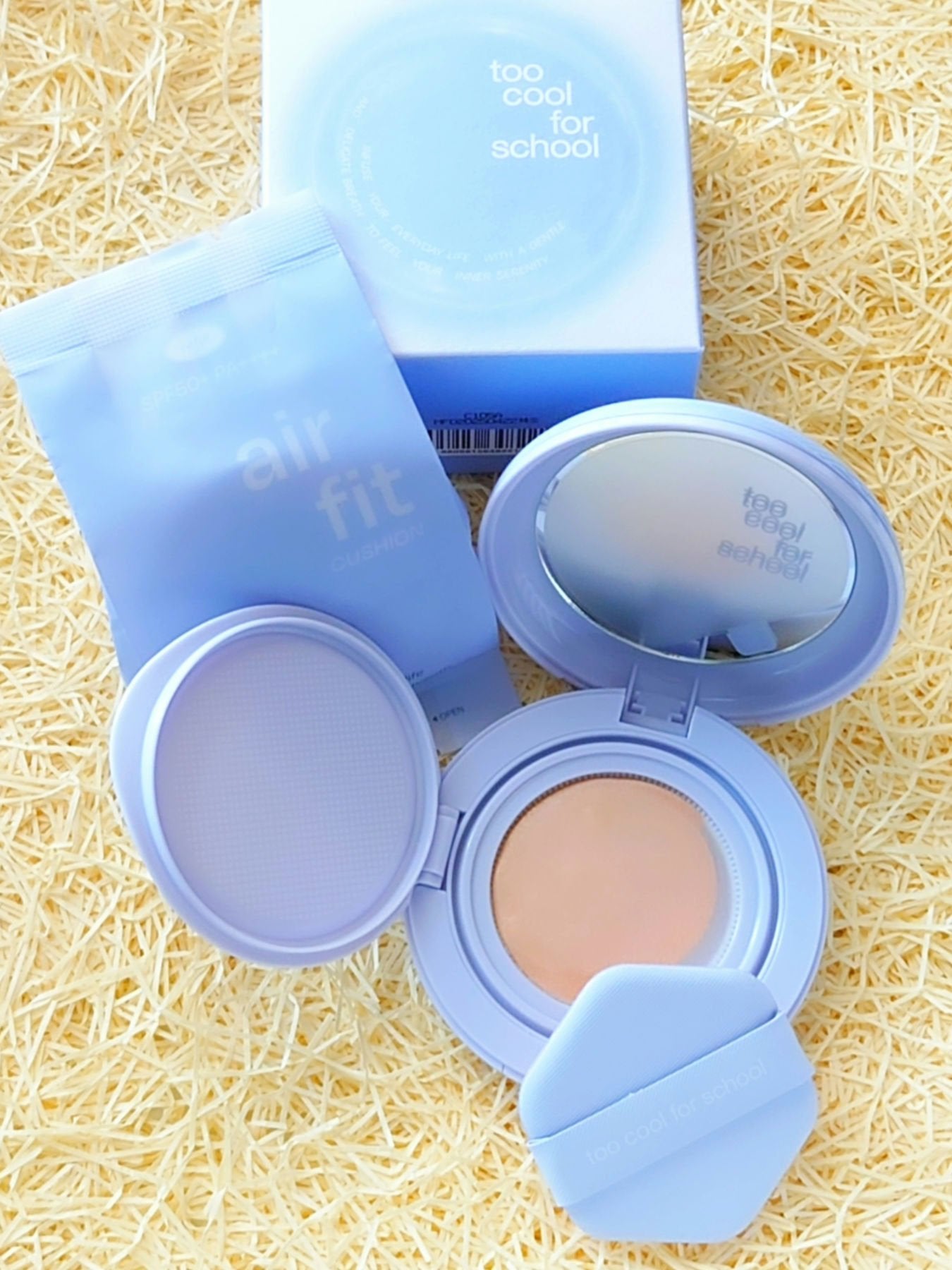 エアーフィットクッション/too cool for school/クッションファンデーションを使ったクチコミ(1枚目)