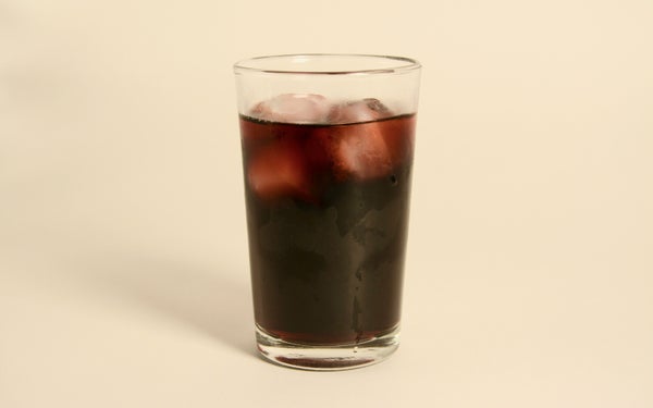 黒色の飲み物