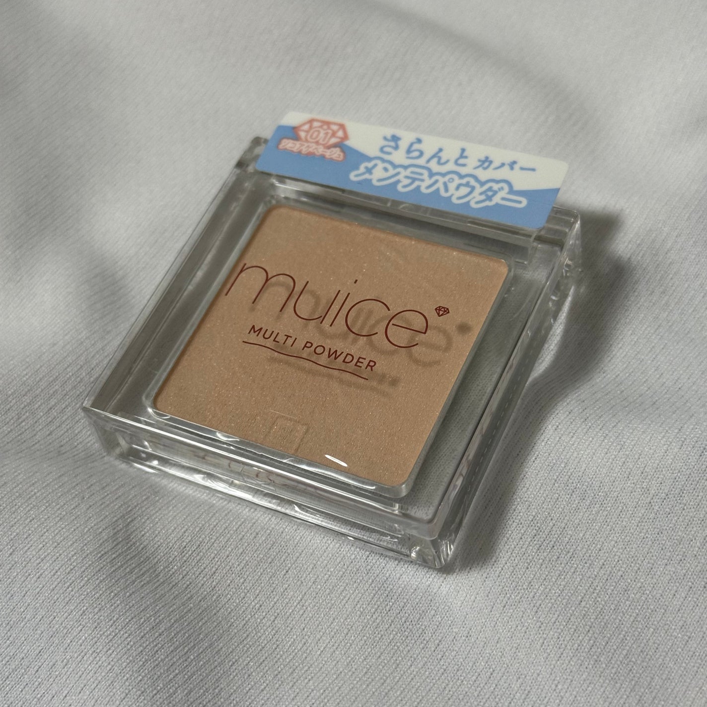 スポットメンテパウダー/muice/プレストパウダーを使ったクチコミ(1枚目)