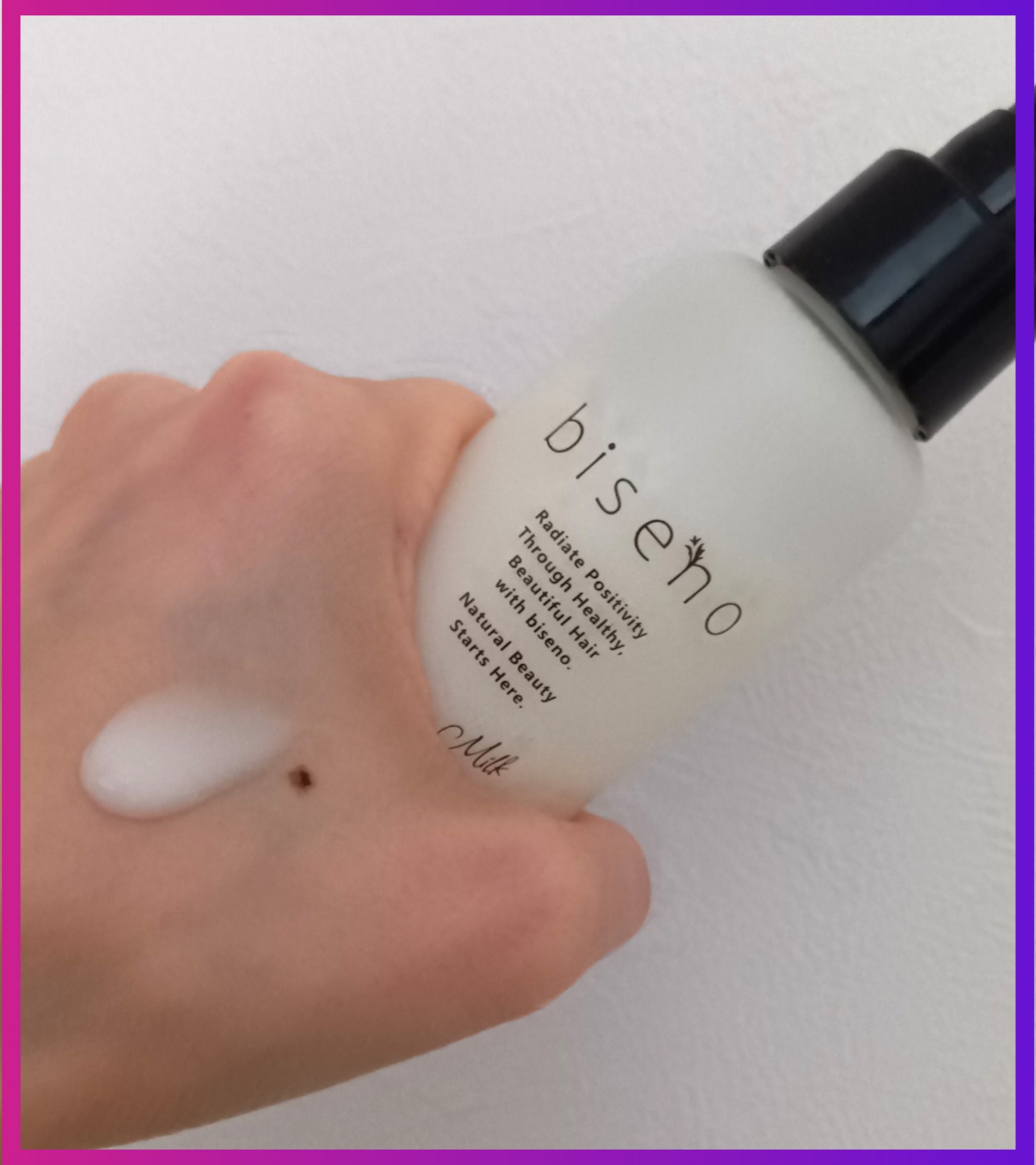 ヘアミルク/biseno/ヘアミルクを使ったクチコミ（2枚目）