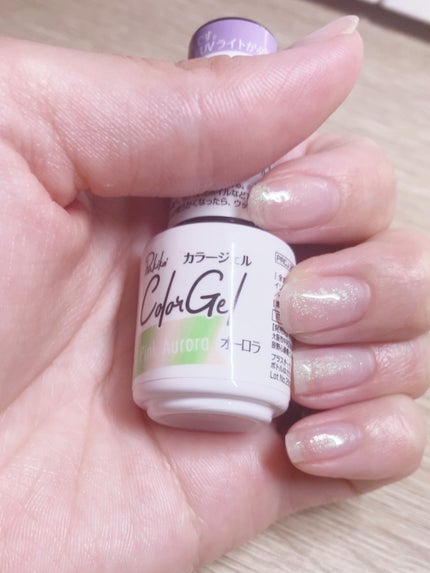 パル カラージェル/キャンドゥ/ジェルネイルを使ったクチコミ(4枚目)