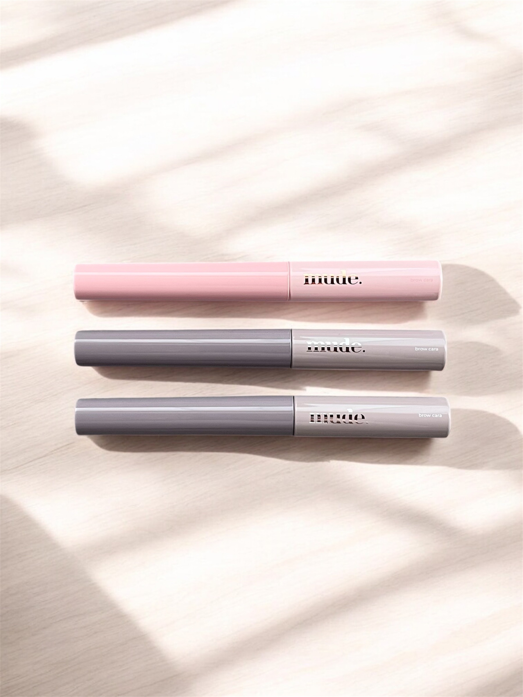 インスパイアスキニーブロウカラ/mude./眉マスカラを使ったクチコミ（1枚目）