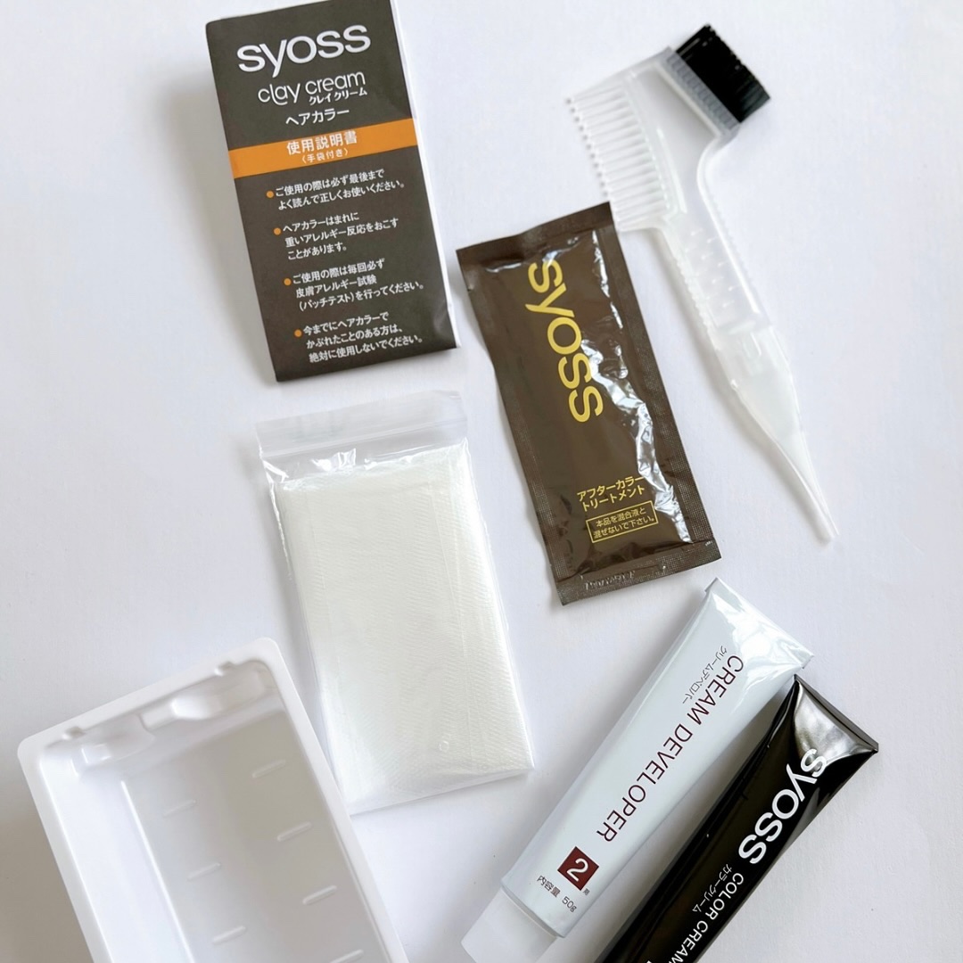 クレイクリーム/サイオス/ヘアカラーを使ったクチコミ（2枚目）