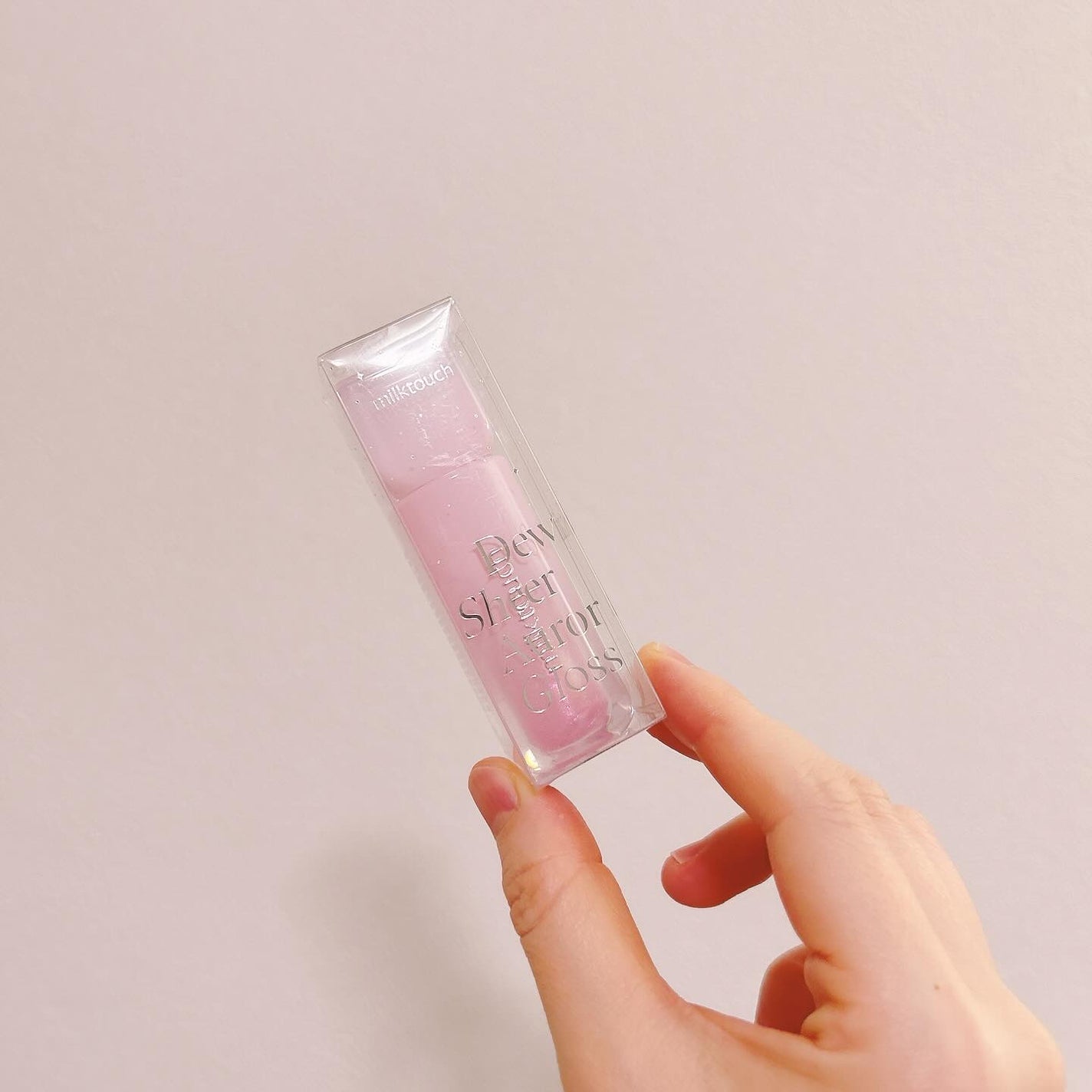 デューステインシアーオーロラグロス/Milk Touch/リップグロスを使ったクチコミ(2枚目)