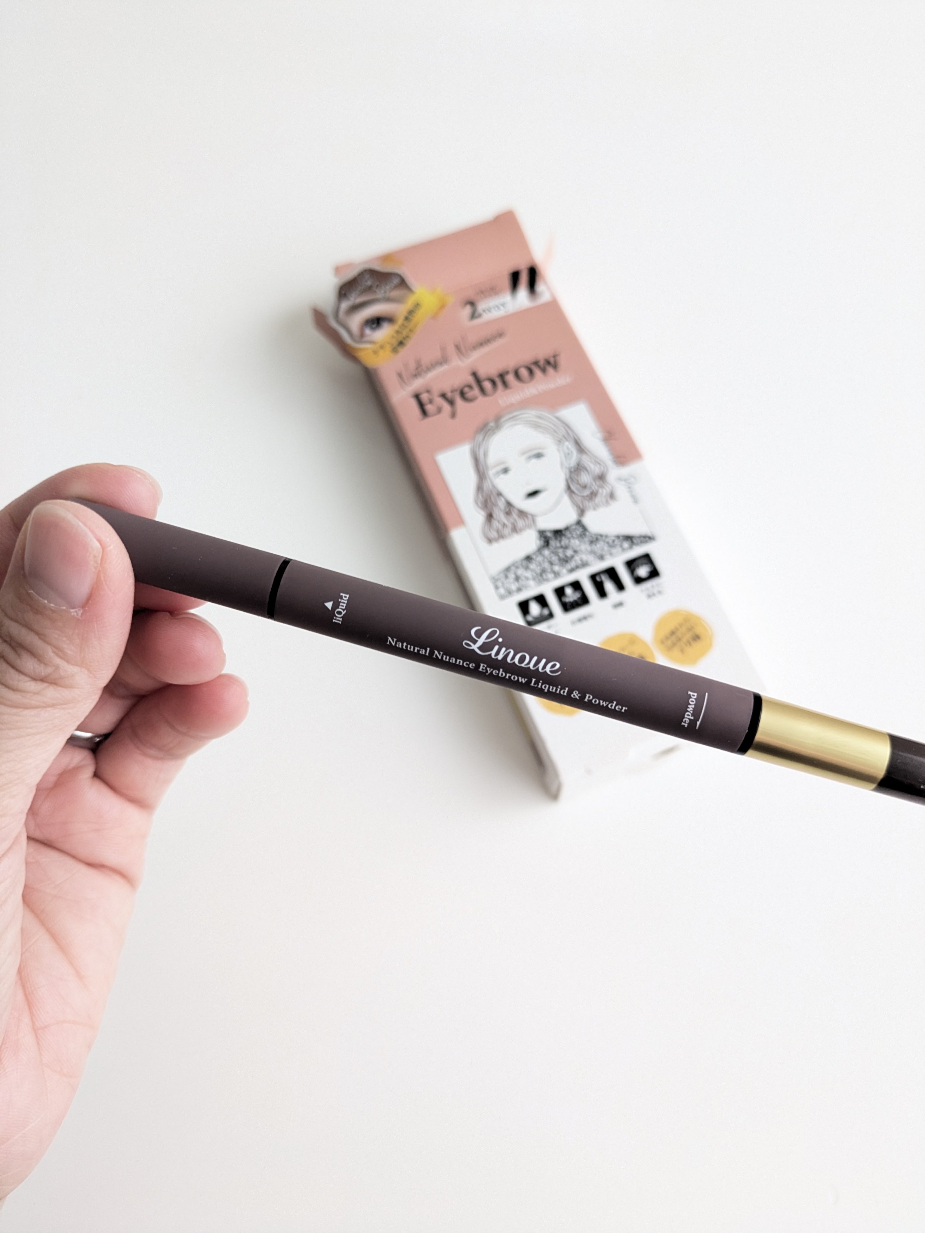 アイブロウL&P/Linoue/パウダーアイブロウを使ったクチコミ（2枚目）