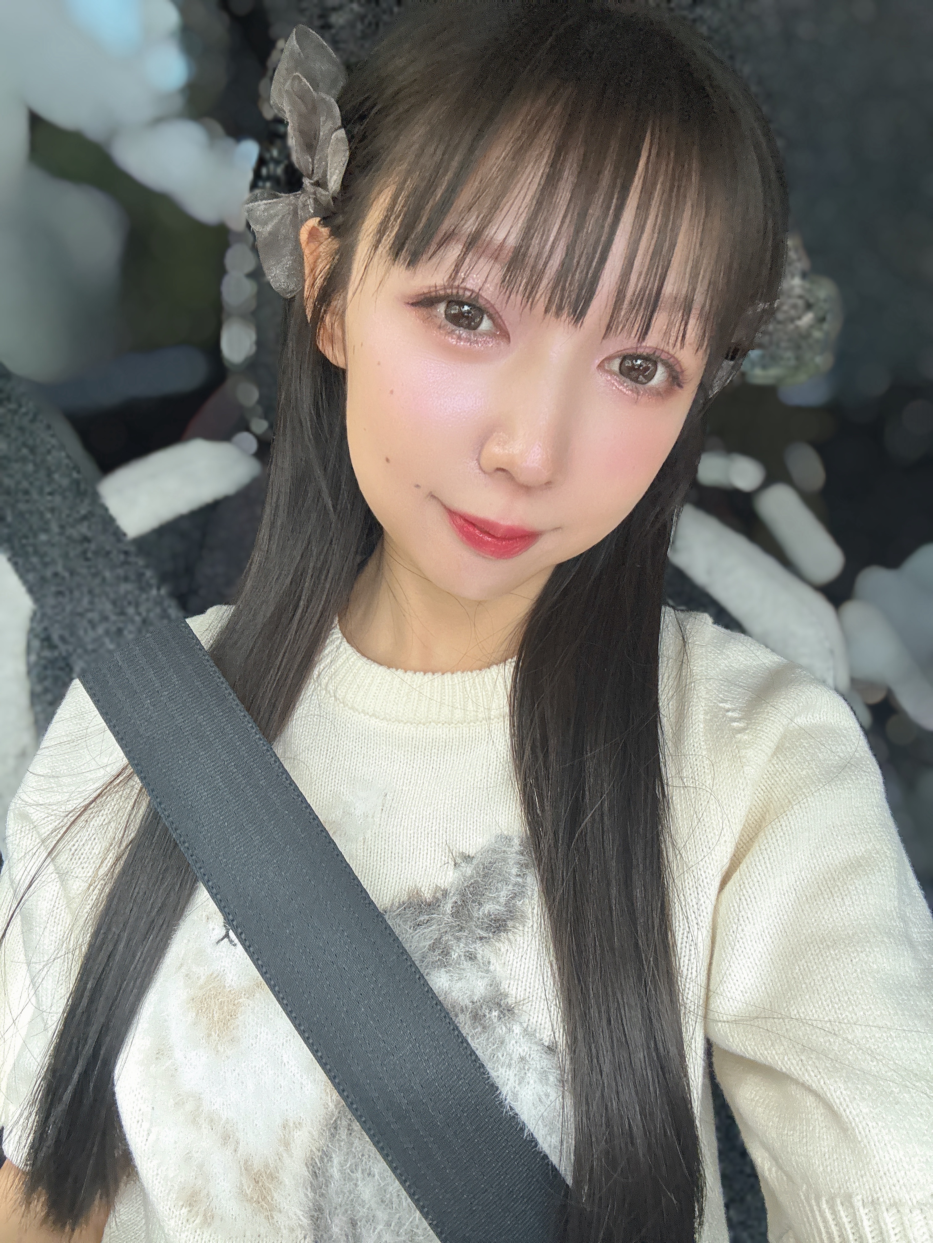 インスパイアスキニーカーリングマスカラ 04 アッシュブラウン/mude./マスカラを使ったクチコミ（3枚目）