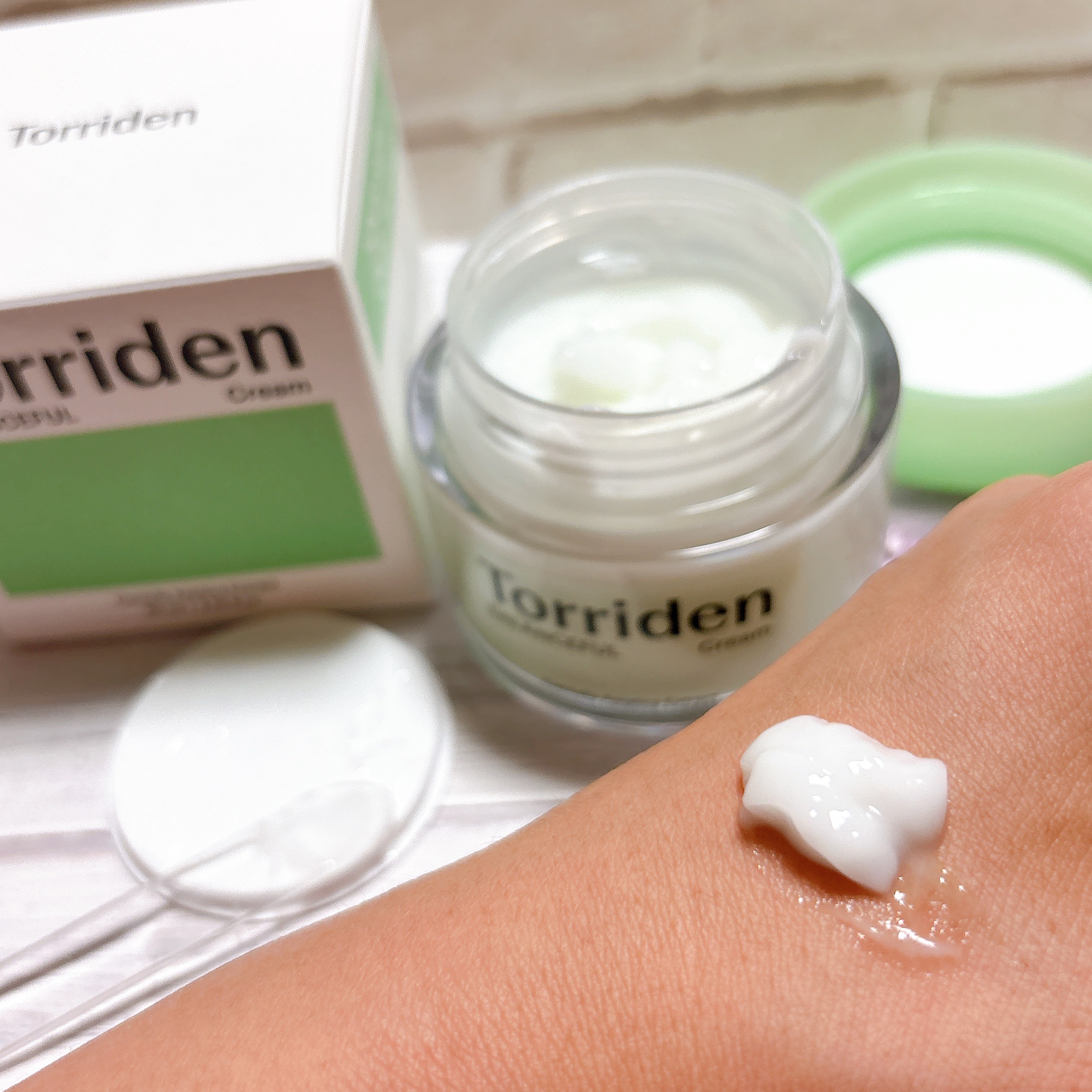 バランスフル シカクリーム/Torriden/フェイスクリームを使ったクチコミ（3枚目）