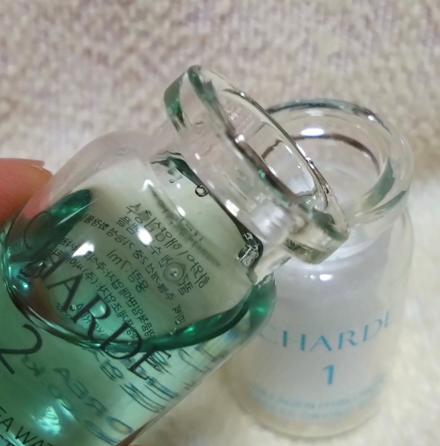 クラウドアンプル 1week キット/CHARDE/美容液を使ったクチコミ(5枚目)