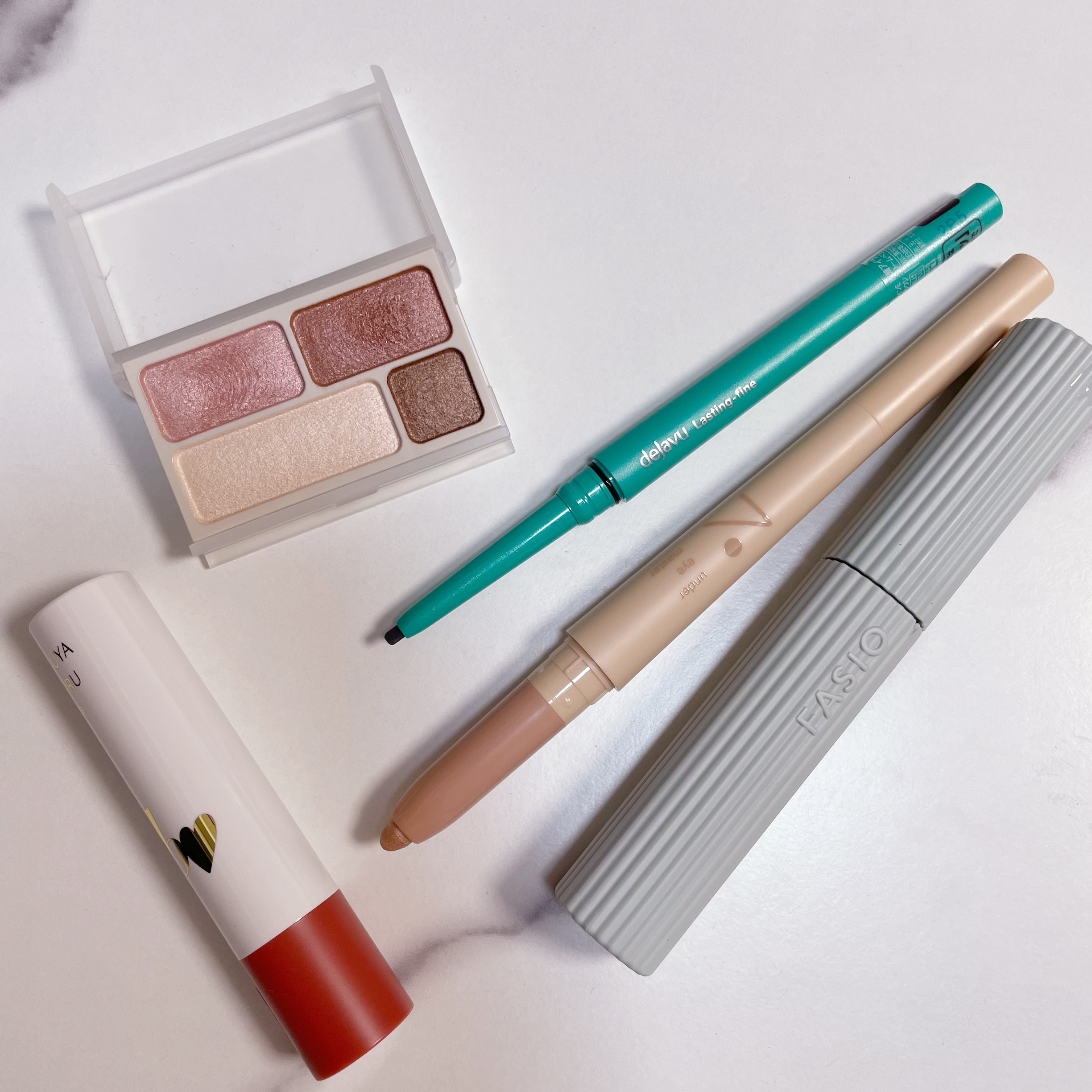 アイカラー4色タイプ/無印良品/アイシャドウパレットを使ったクチコミ（2枚目）