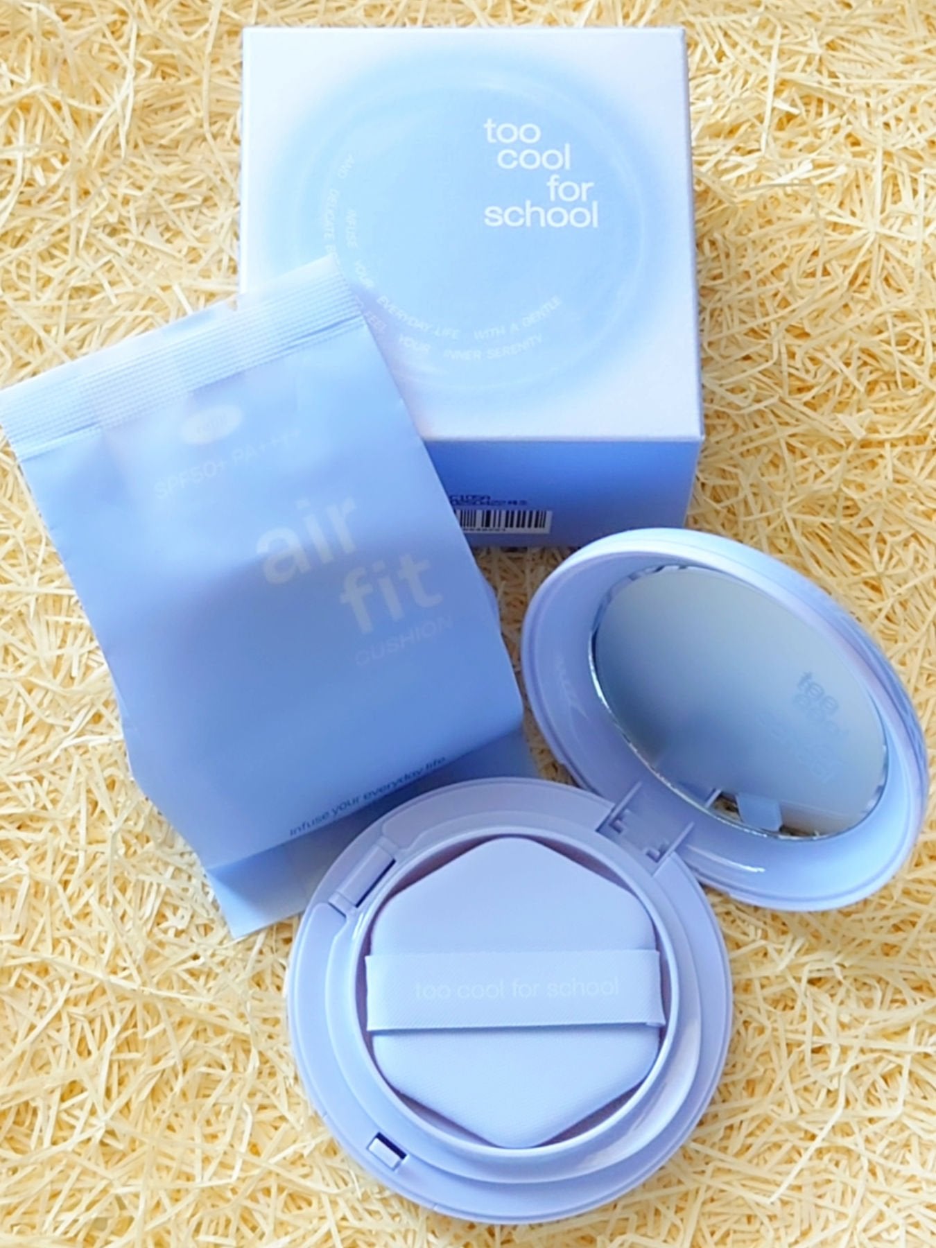 エアーフィットクッション/too cool for school/クッションファンデーションを使ったクチコミ(5枚目)