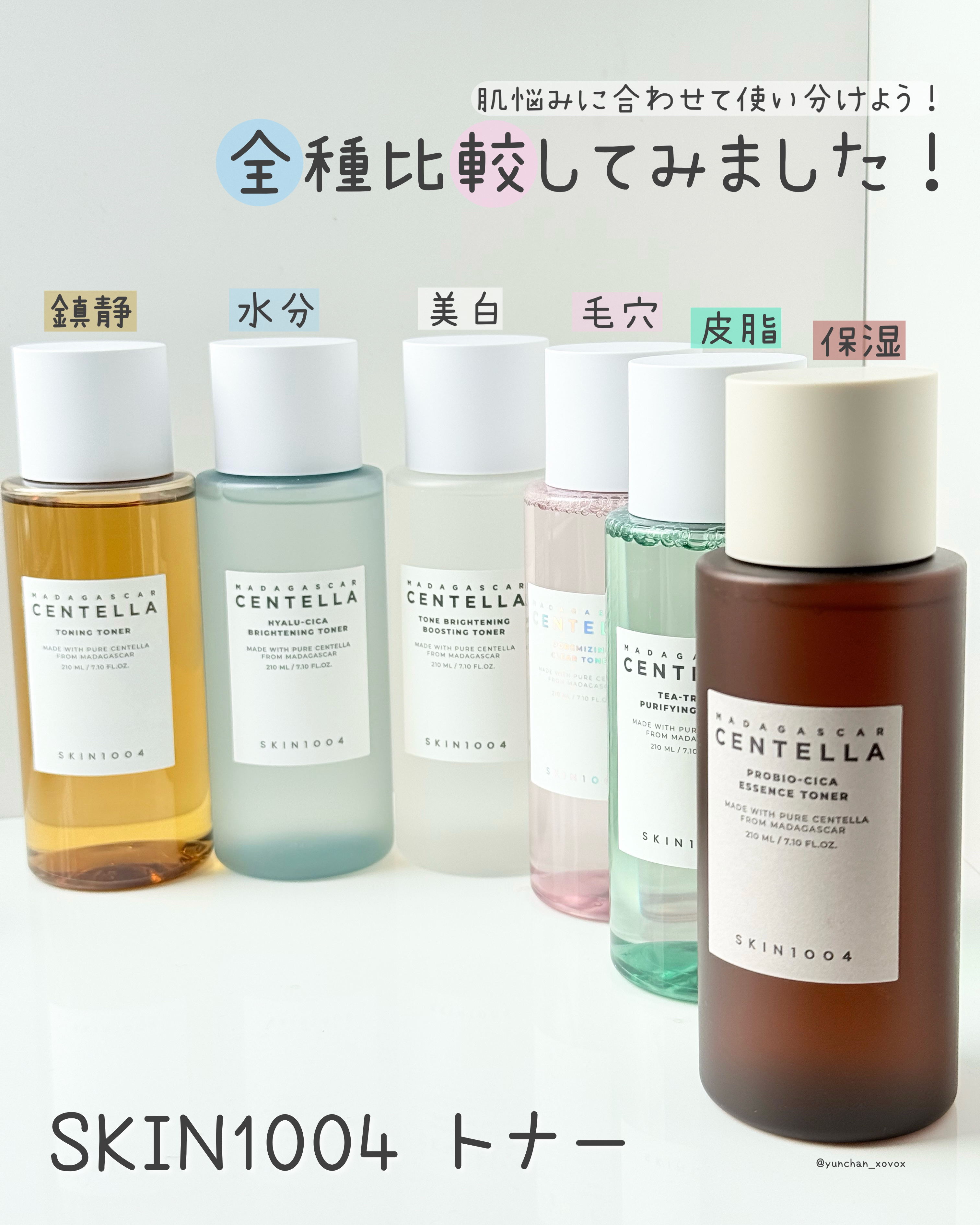 ポアマイジング クリア トナー/SKIN1004/化粧水を使ったクチコミ（1枚目）