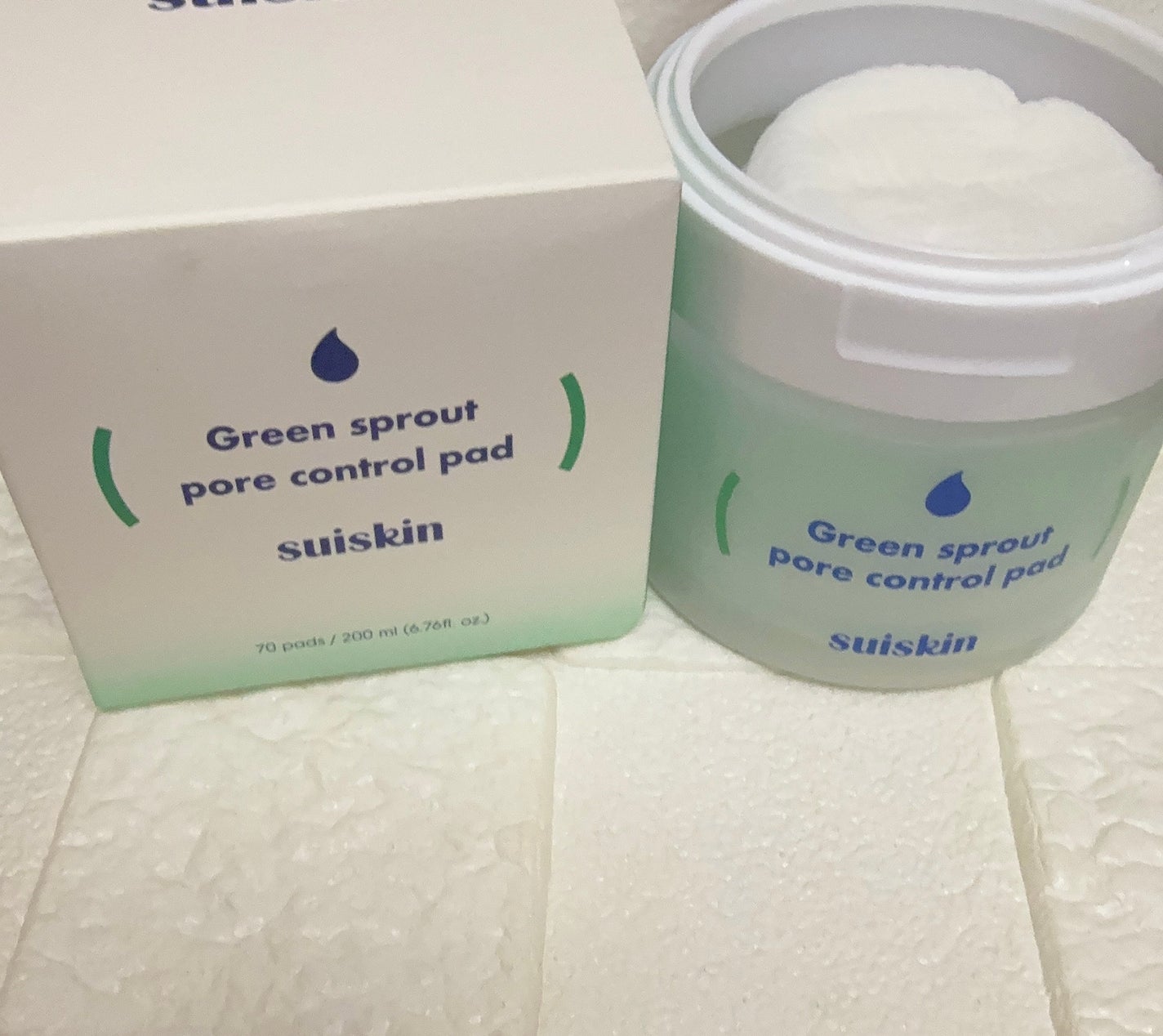 若芽ポアコントロール部分パック/suiskin/トナーパッドを使ったクチコミ(2枚目)