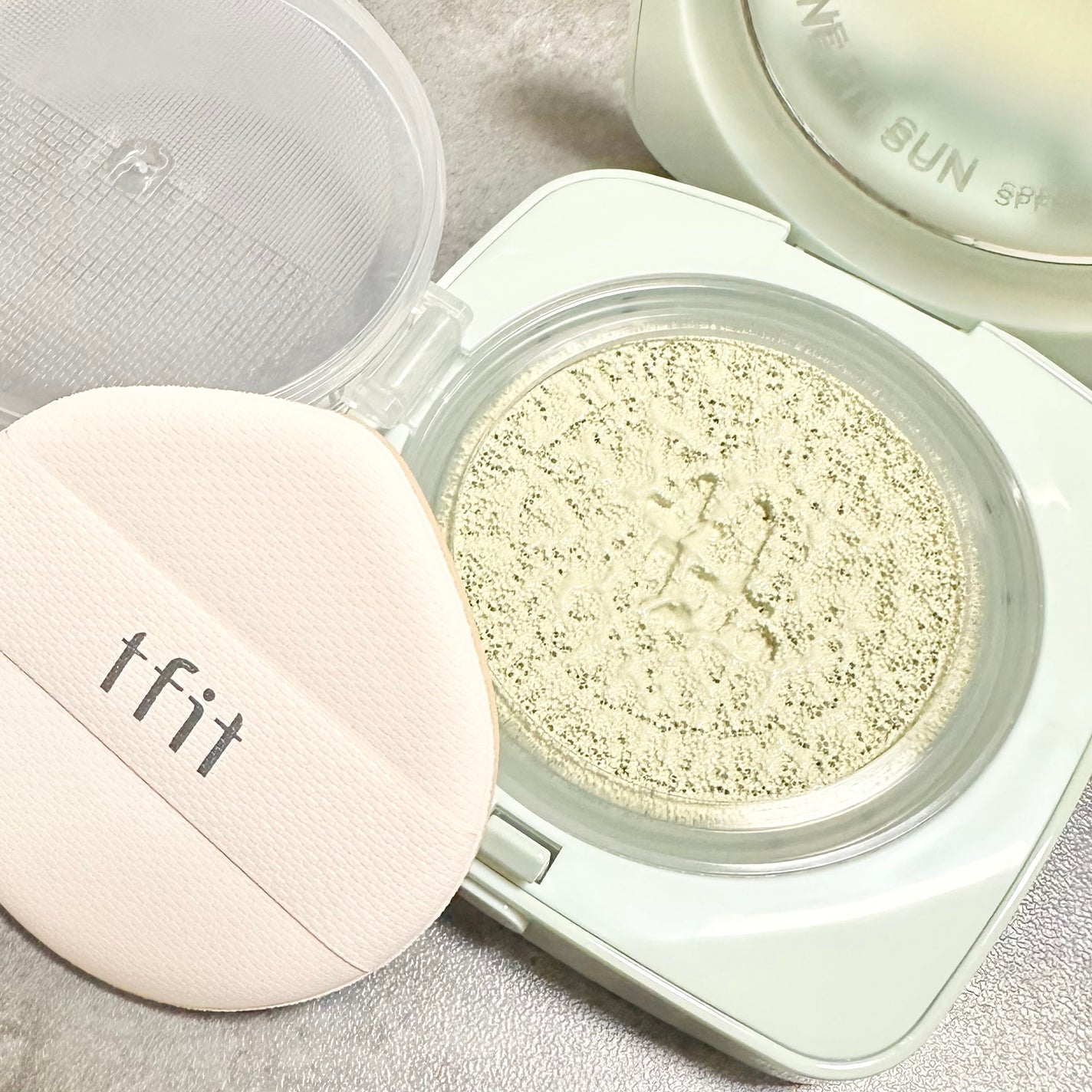 ベースフィットトーンアップサンクッション/TFIT/クッションファンデーションを使ったクチコミ(3枚目)