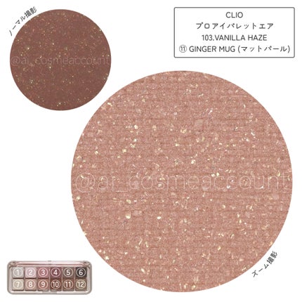 プロ アイ パレット エアー/CLIO/アイシャドウパレットを使ったクチコミ(8枚目)