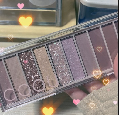 アイシャドウパレット/coou/アイシャドウパレットを使ったクチコミ（1枚目）