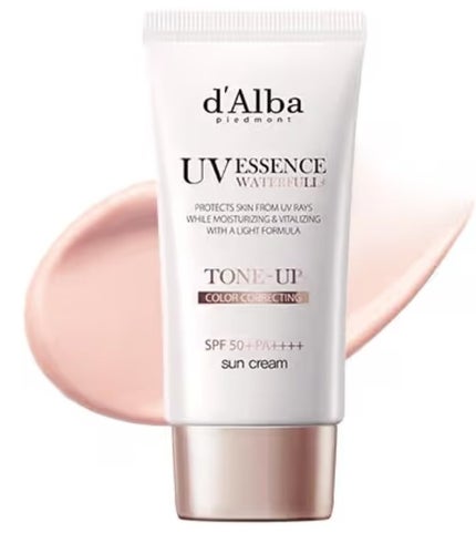 ウォータフルトーンアップサンクリーム/ダルバ/日焼け止めクリームを使ったクチコミ(1枚目)