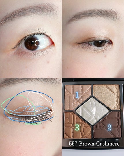 【旧】ディオールショウ サンク クルール(限定品)/Dior/アイシャドウを使ったクチコミ(6枚目)