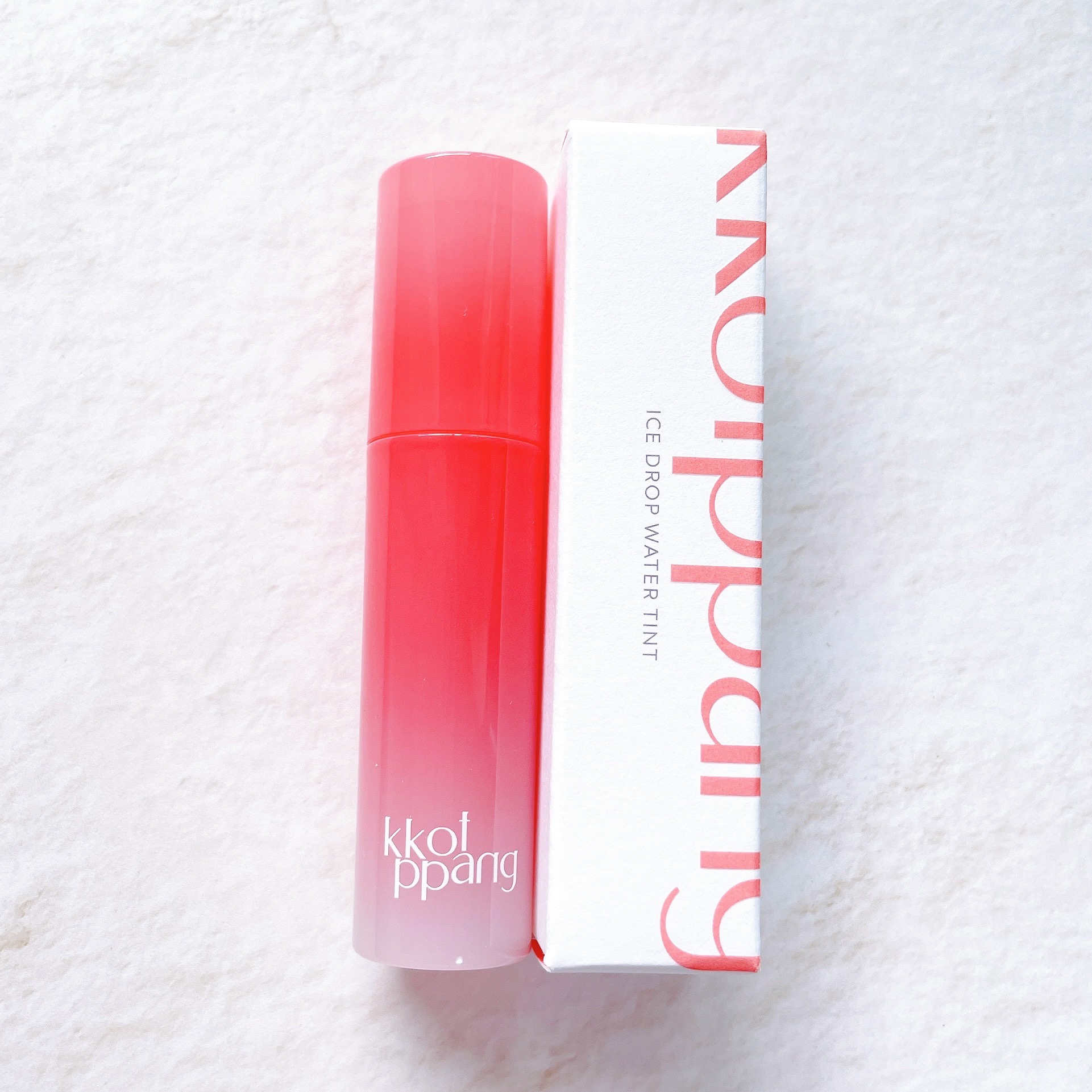 アイスドロップウォーターティント/kkotppang/リップティントを使ったクチコミ（2枚目）