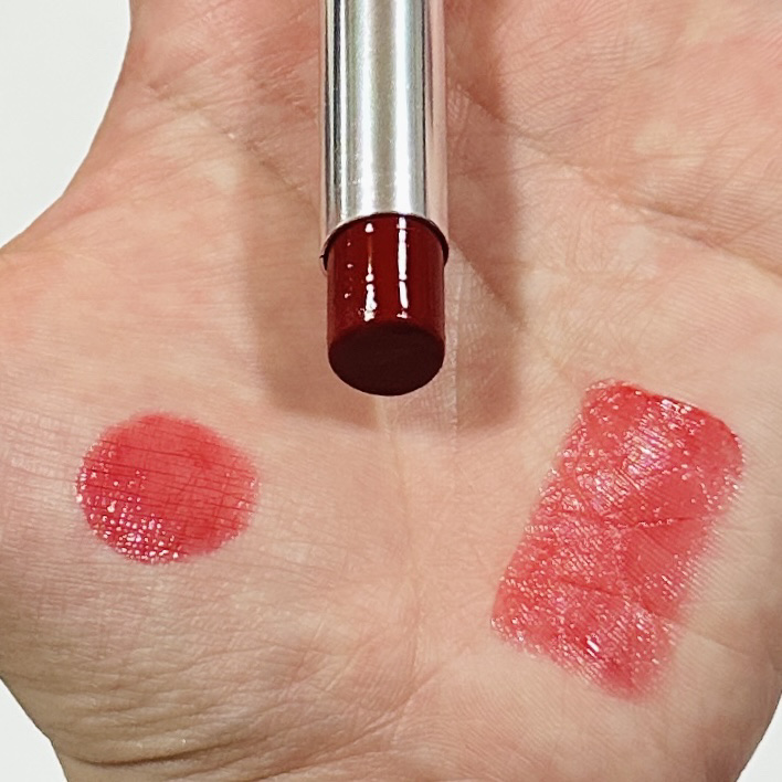 ノーウェアリップスティック バーミンググロー 03 クランベリー(Cranberry)【EC展開カラー】/espoir/口紅を使ったクチコミ（2枚目）