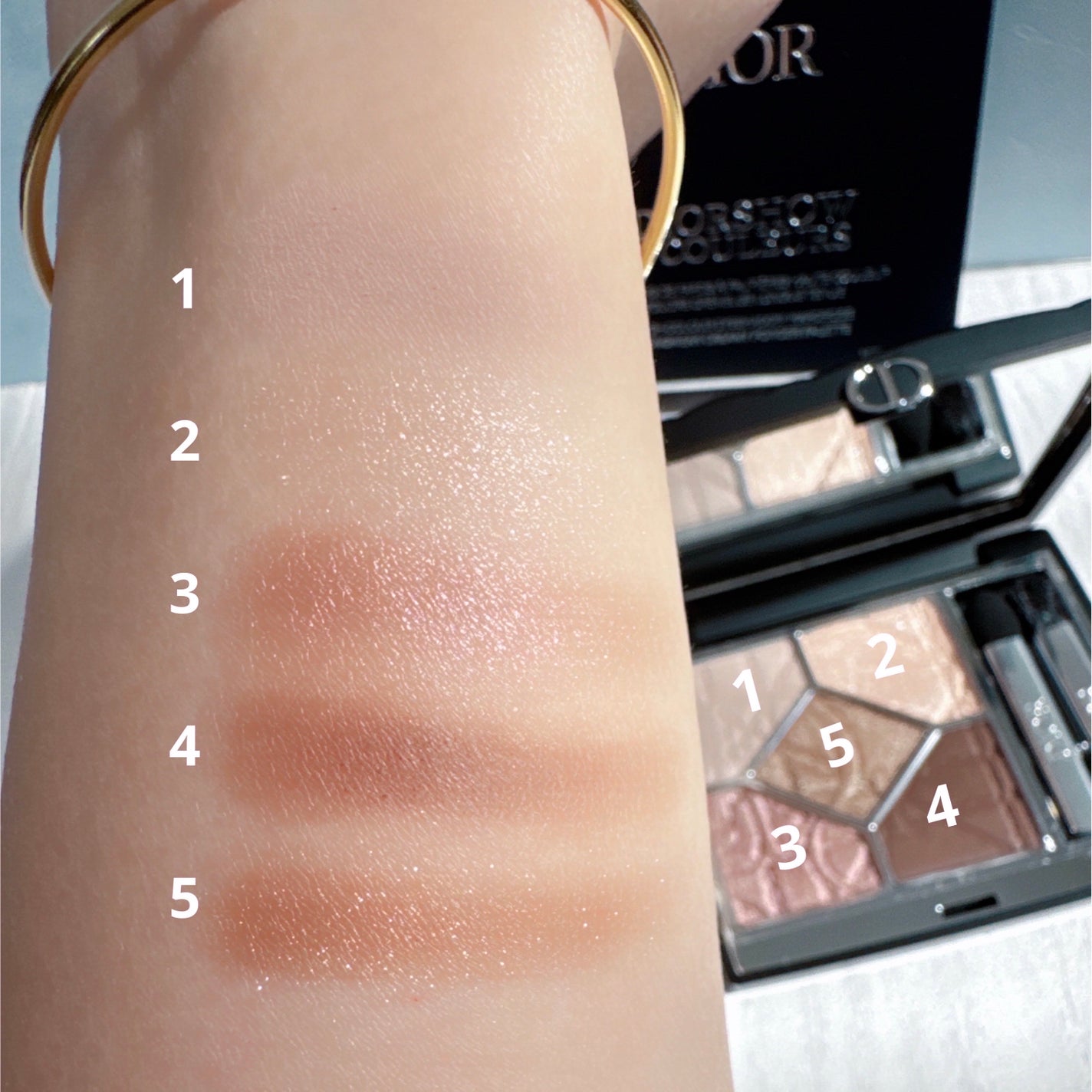 【旧】ディオールショウ サンク クルール(限定品)/Dior/アイシャドウを使ったクチコミ(6枚目)